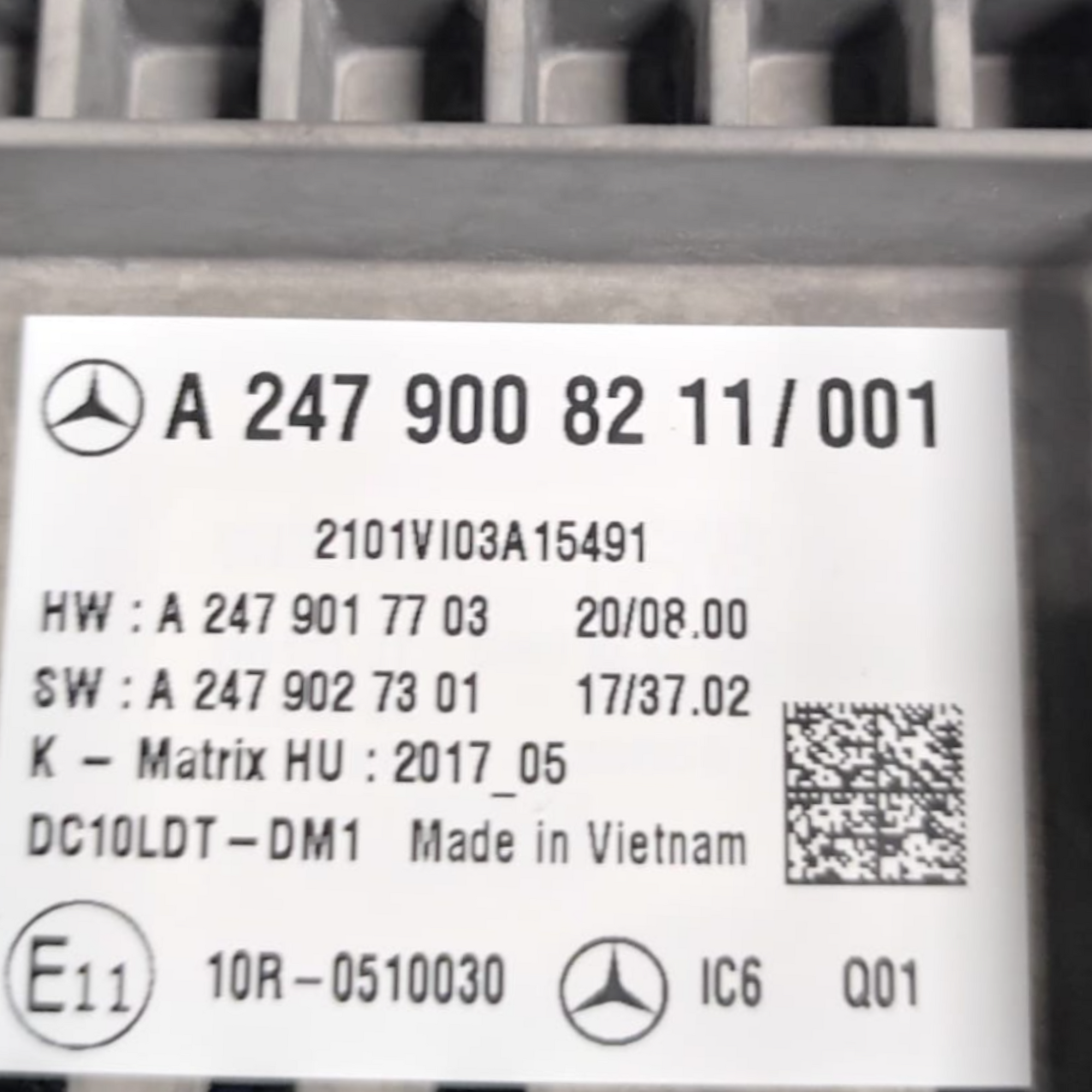 Tachometer / virtuelles Cockpit Mercedes EQC N293 elektrisch Cod: A2479008211 (2019-2023) 