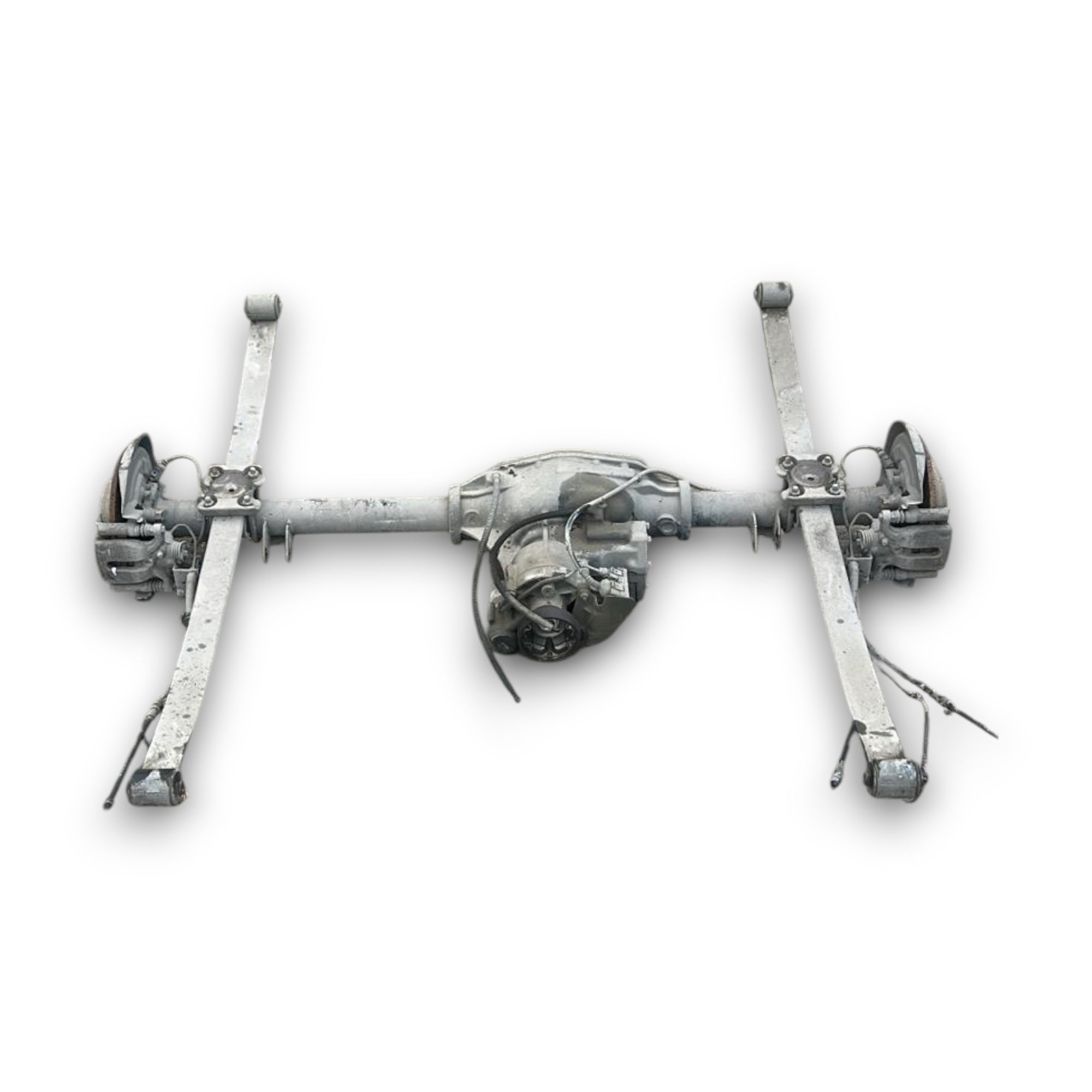 Achteras (met schijven) Volkswagen Caddy (2K) 2.0 diesel (4x4) (2004 > 2021) 