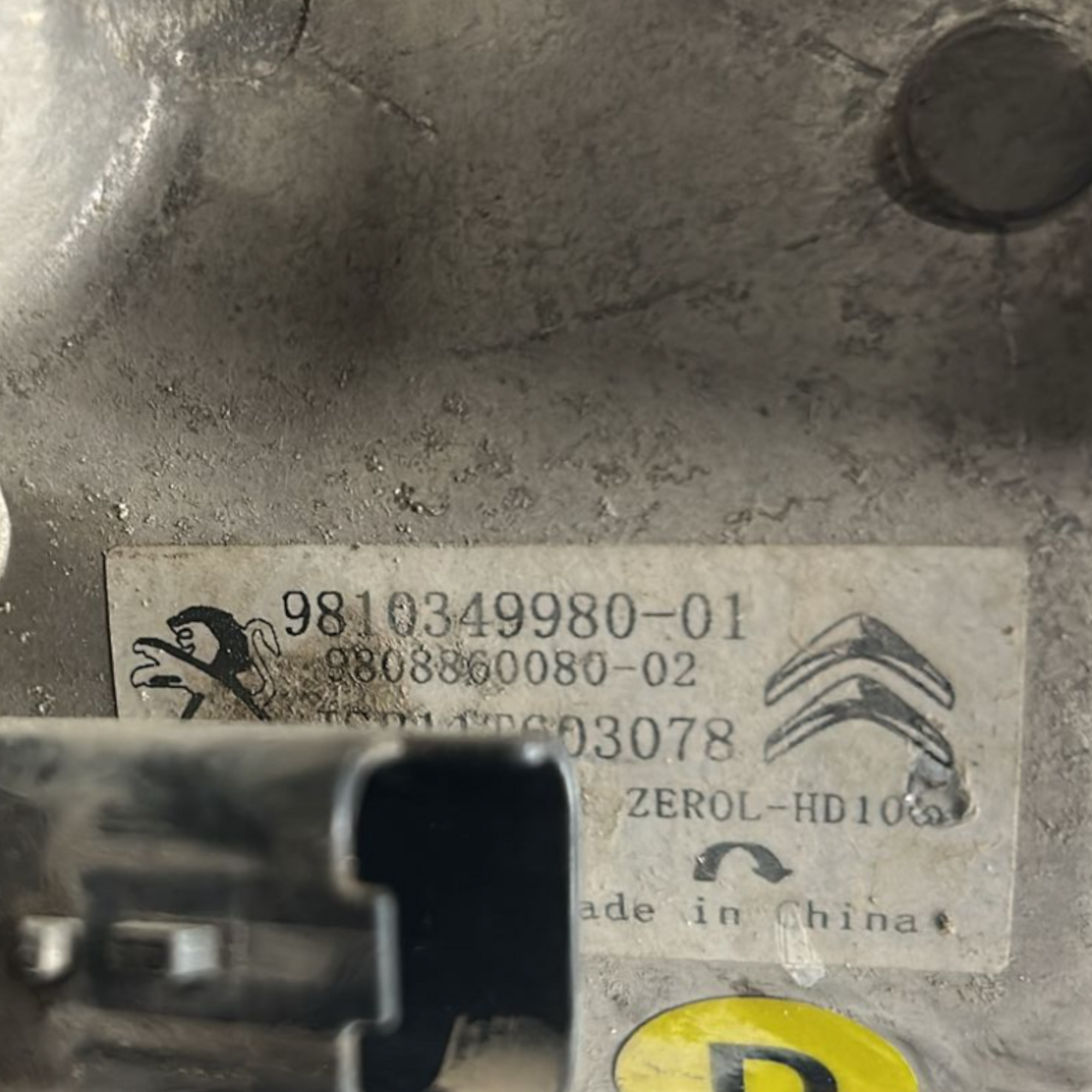 Compresor de aire acondicionado Citroën C3 1.2 gasolina cod:9810349980 (2016 > 2023) 