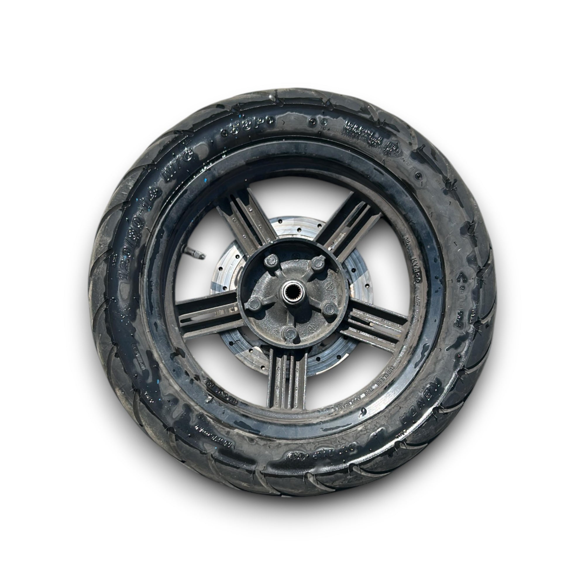 Cerchione anteriore Kymco Agility 125 (R16) (120 / 80 14) (2008 > 2012)