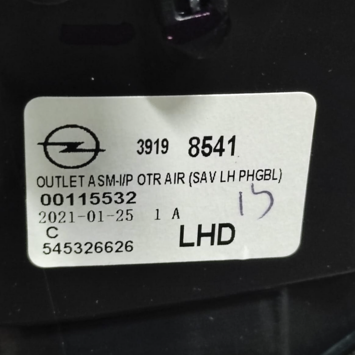 Opel Corsa ляво табло Bocchett Fe Cod: 39198541 (2019-)