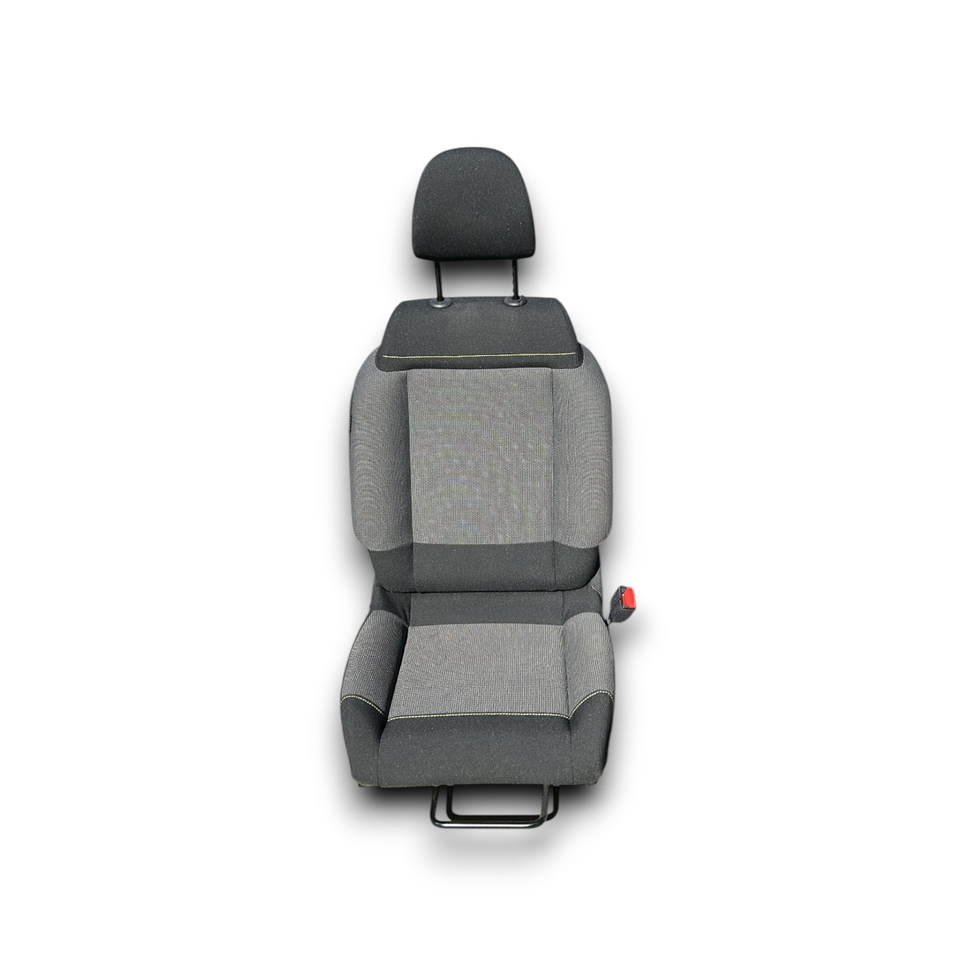 Siège avant passager Citroen C3 III (2016 > 2023) en tissu noir et gris 
