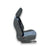 Siège avant conducteur Opel Corsa F (2019 > ) en tissu noir et bleu 