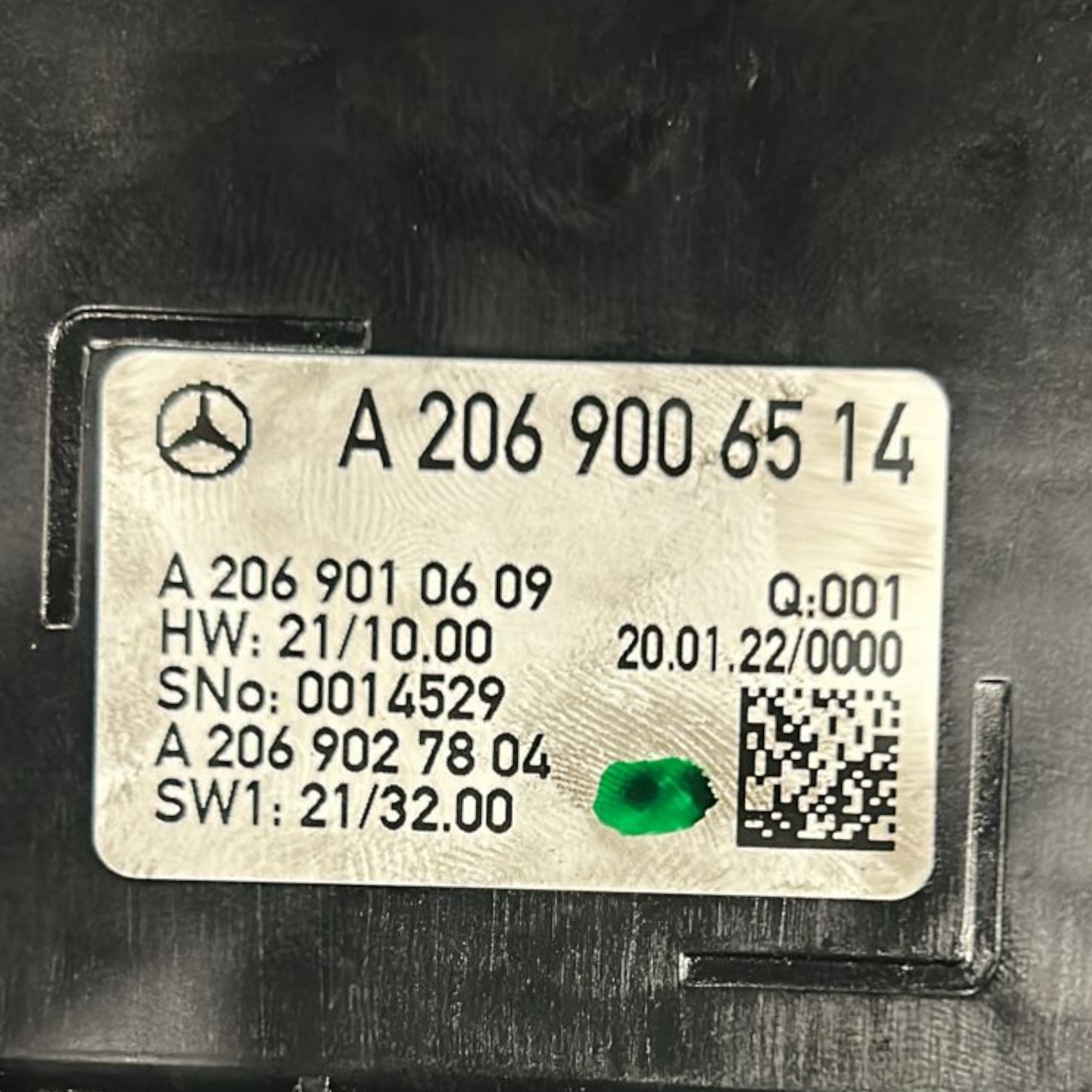 Scherm / display mercedes benz klasse c w206 cod:A2069006514 (2021 >) 