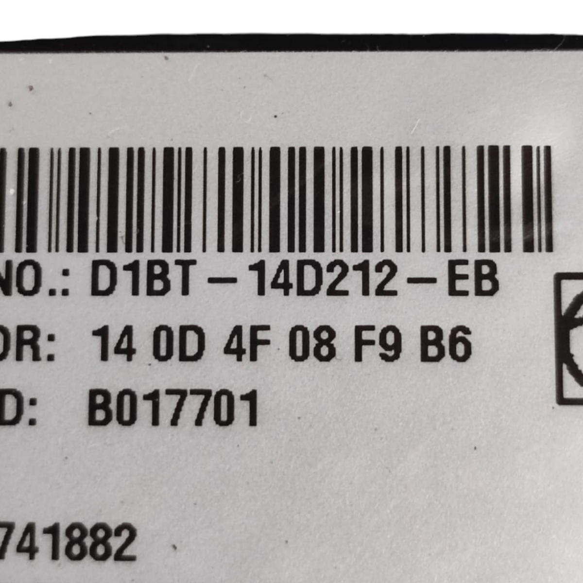 Ford c-max bluetooth krmilna enota koda: d1bt14d212eb (2010-2019)