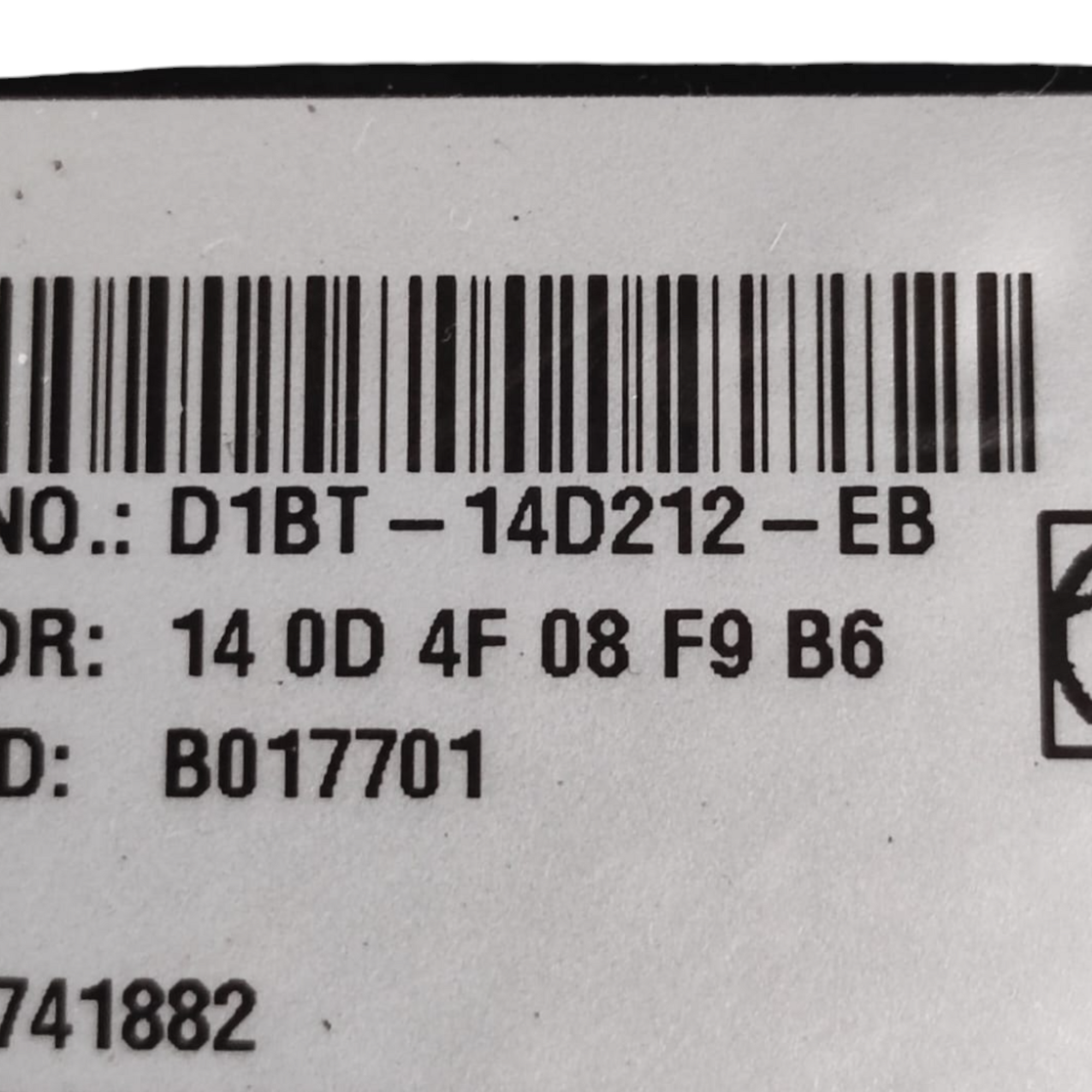 Ford c-max bluetooth krmilna enota koda: d1bt14d212eb (2010-2019)