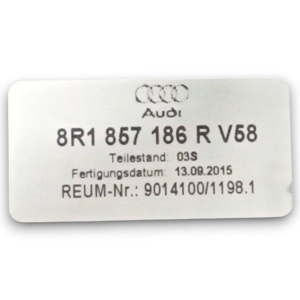 Afwerking / lijst display audi a4 b8 cod. 8r1857186 (2007 > 2015) 