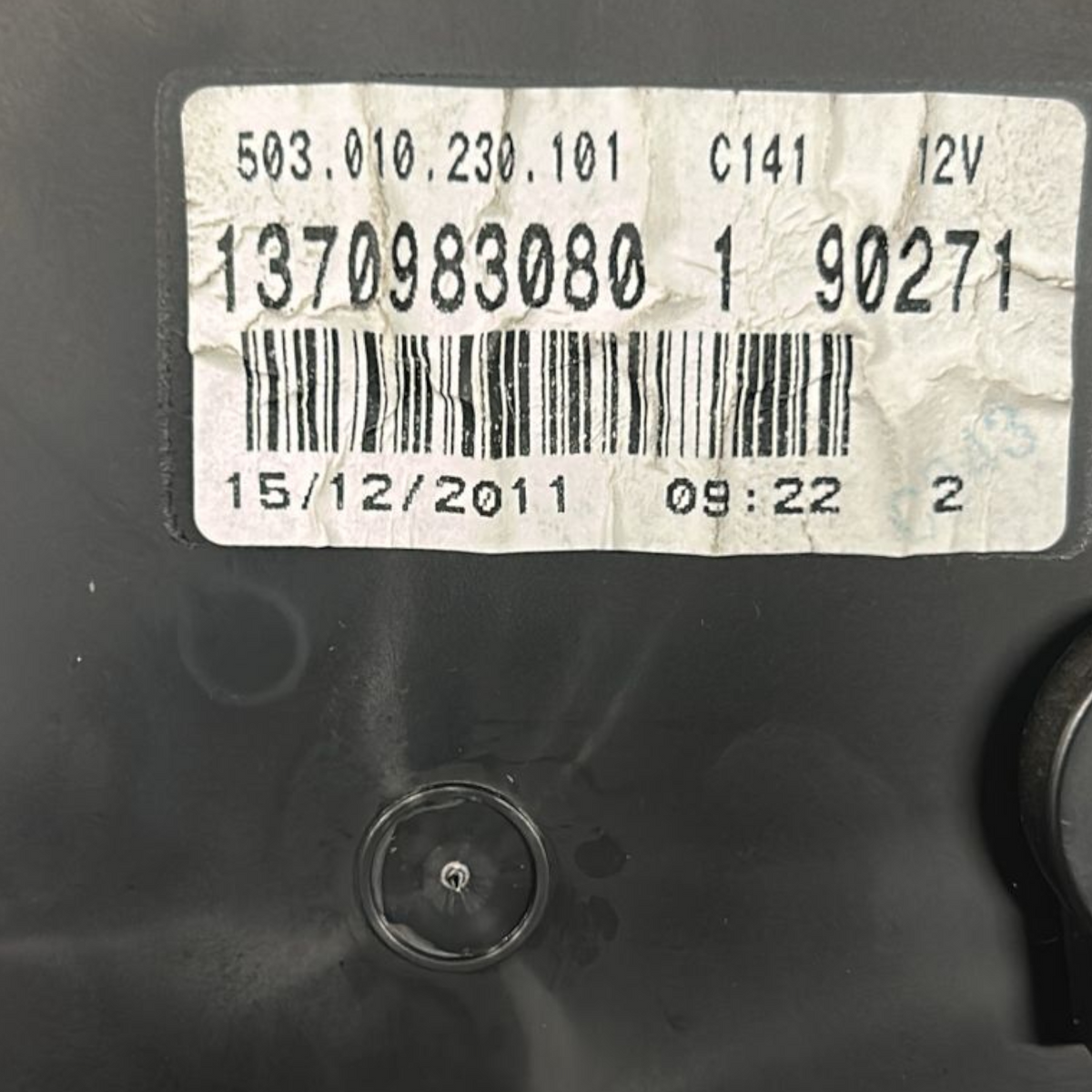 Tachometar / brojač kilometara fiat ducato 2.3 dizel kod:1370983080 (2006 > 2014) 