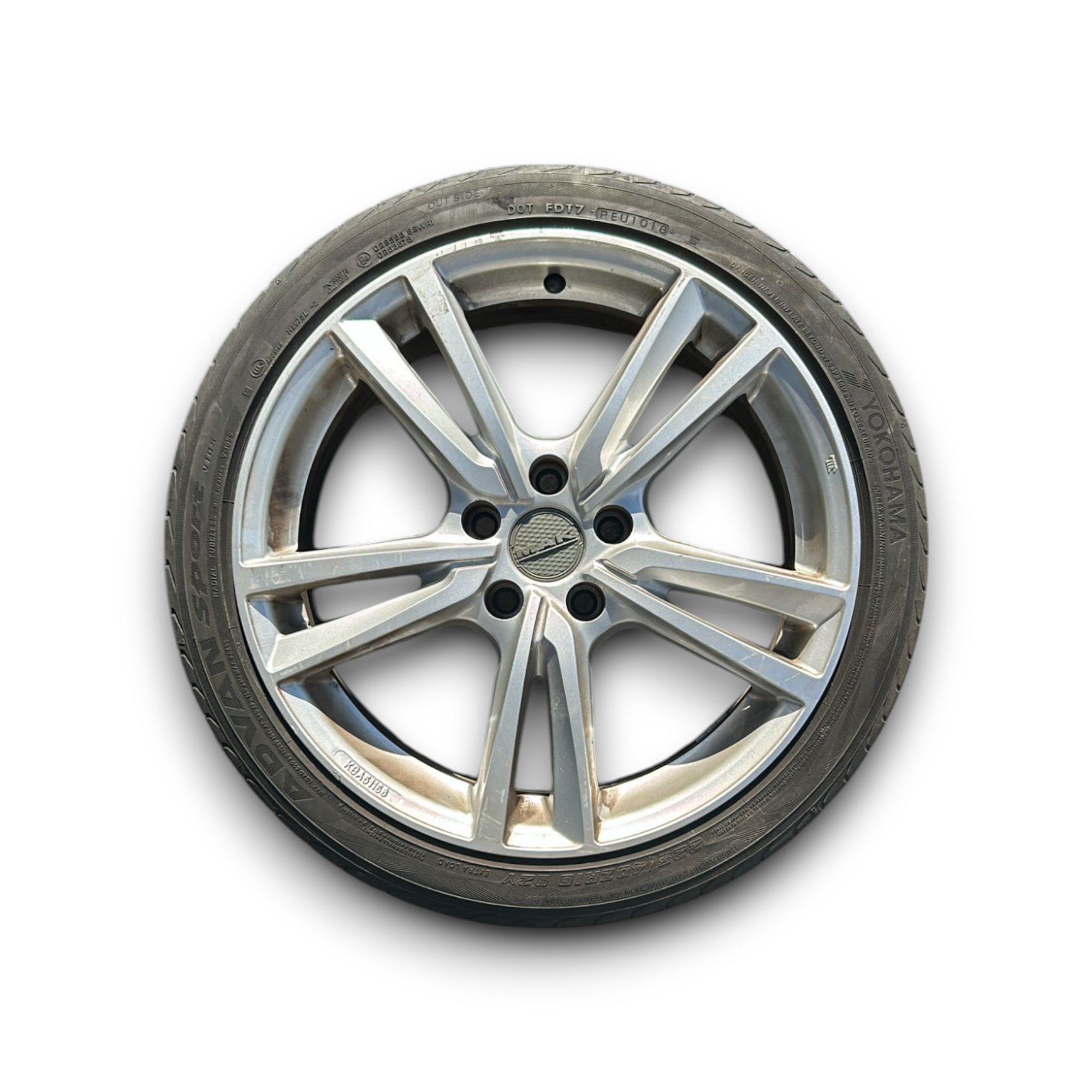 Set 4 Cerchi In Lega (MAK ICONA) Maserati Levante (5 Fori /225/40 R18) (2016 > 2024)