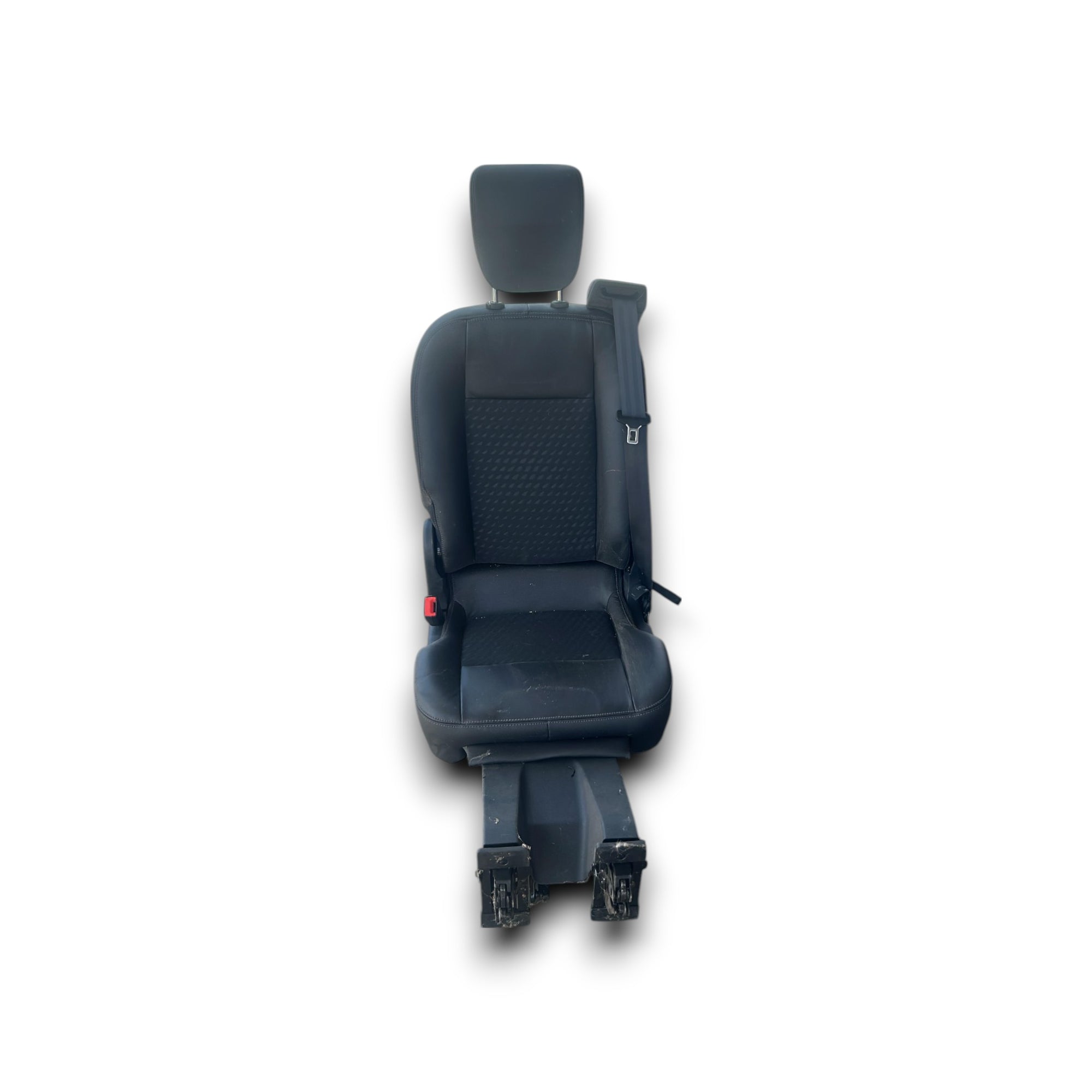 Passagiers achterbank in stof en zwart lederen Ford Tourneo Custom I (2018> 2023) 8 stoelen