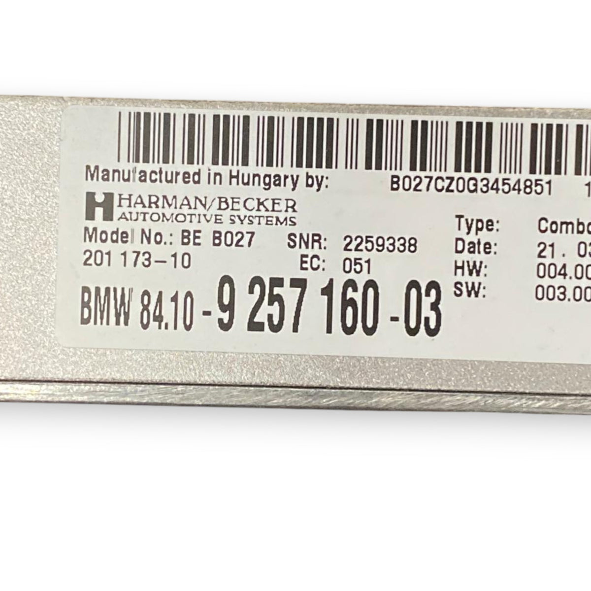 Mini paceman bluetooth krmilnik (2012-2016) Koda: 9257160-03