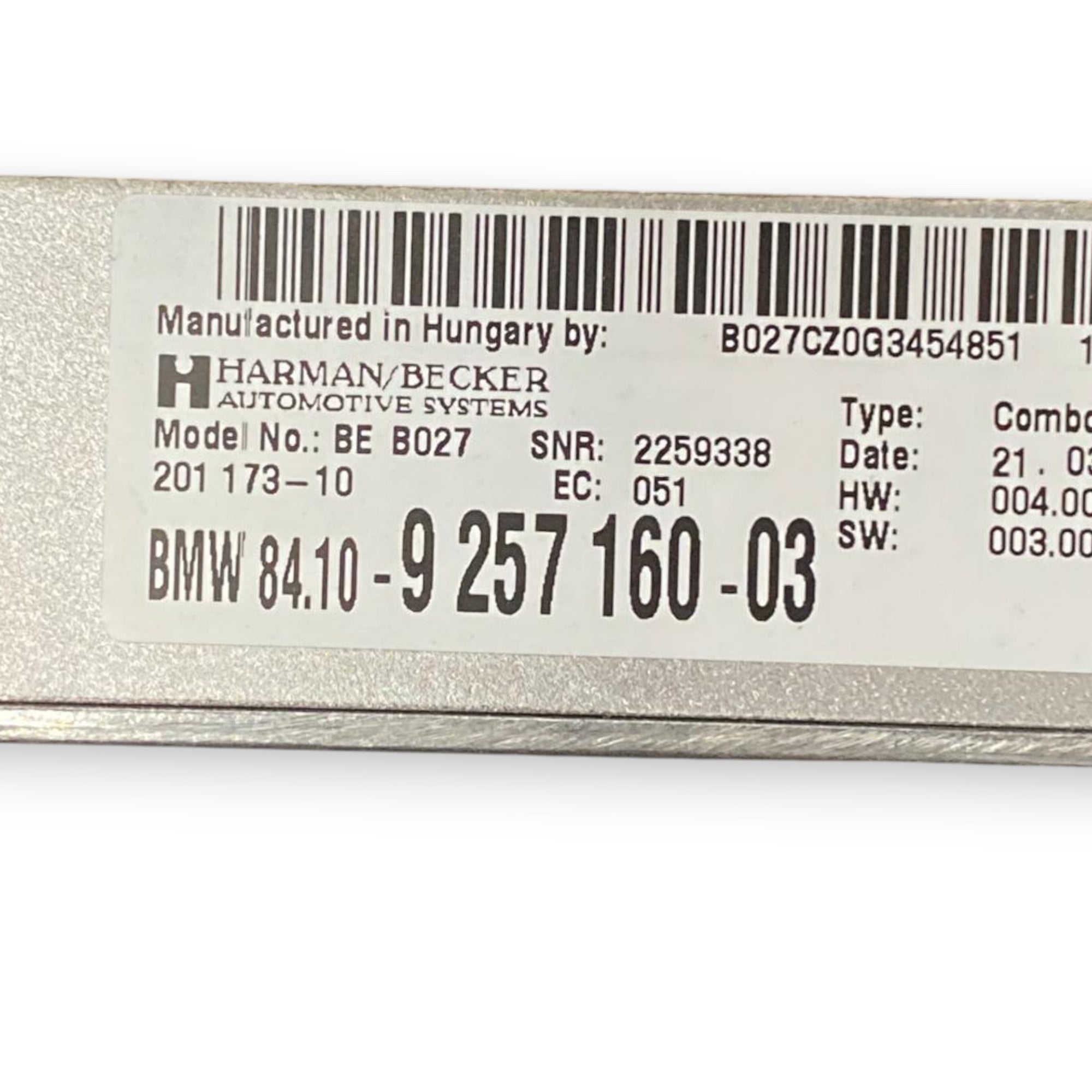 Mini paceman bluetooth krmilnik (2012-2016) Koda: 9257160-03