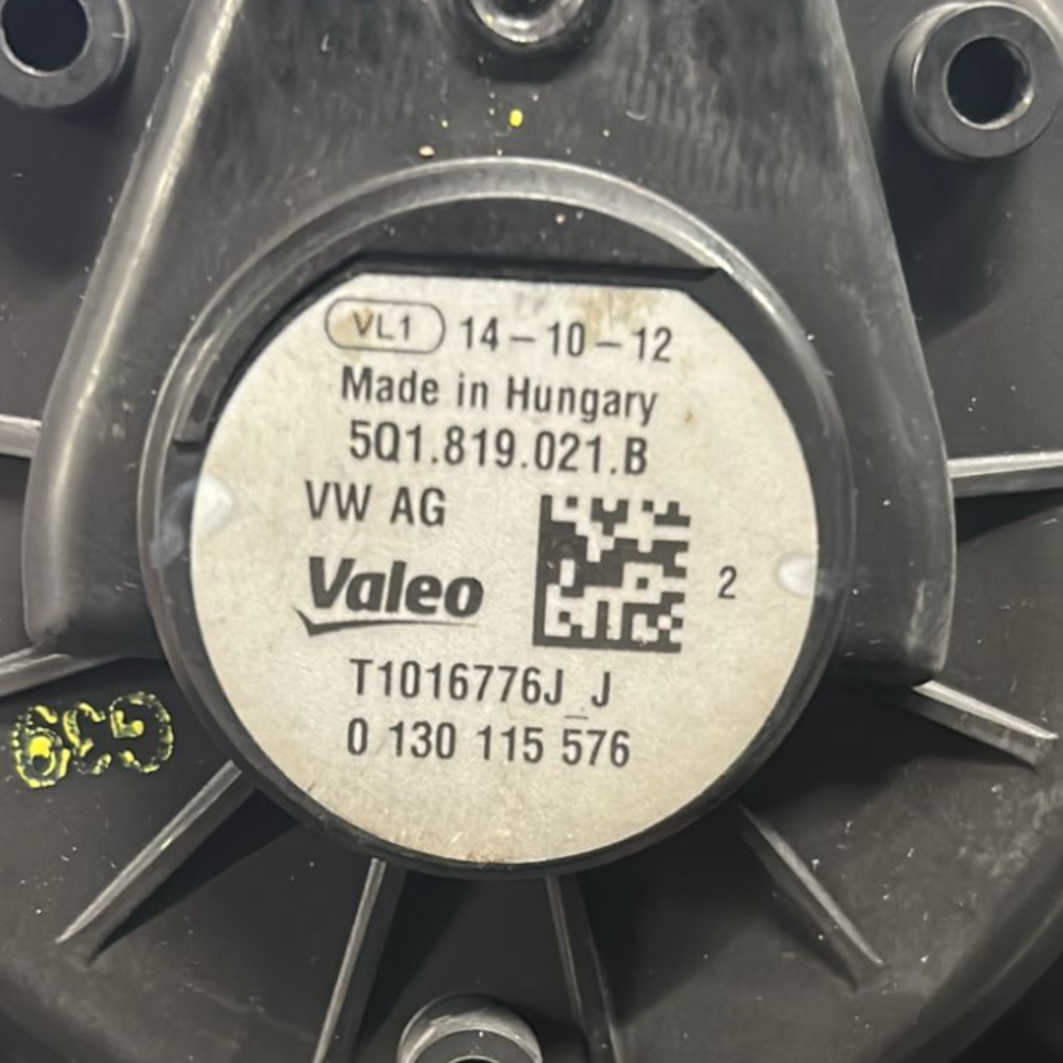 Lüfter Innenraum Audi A3 8V Cod: 5Q1819021B (2012 > 2020) 