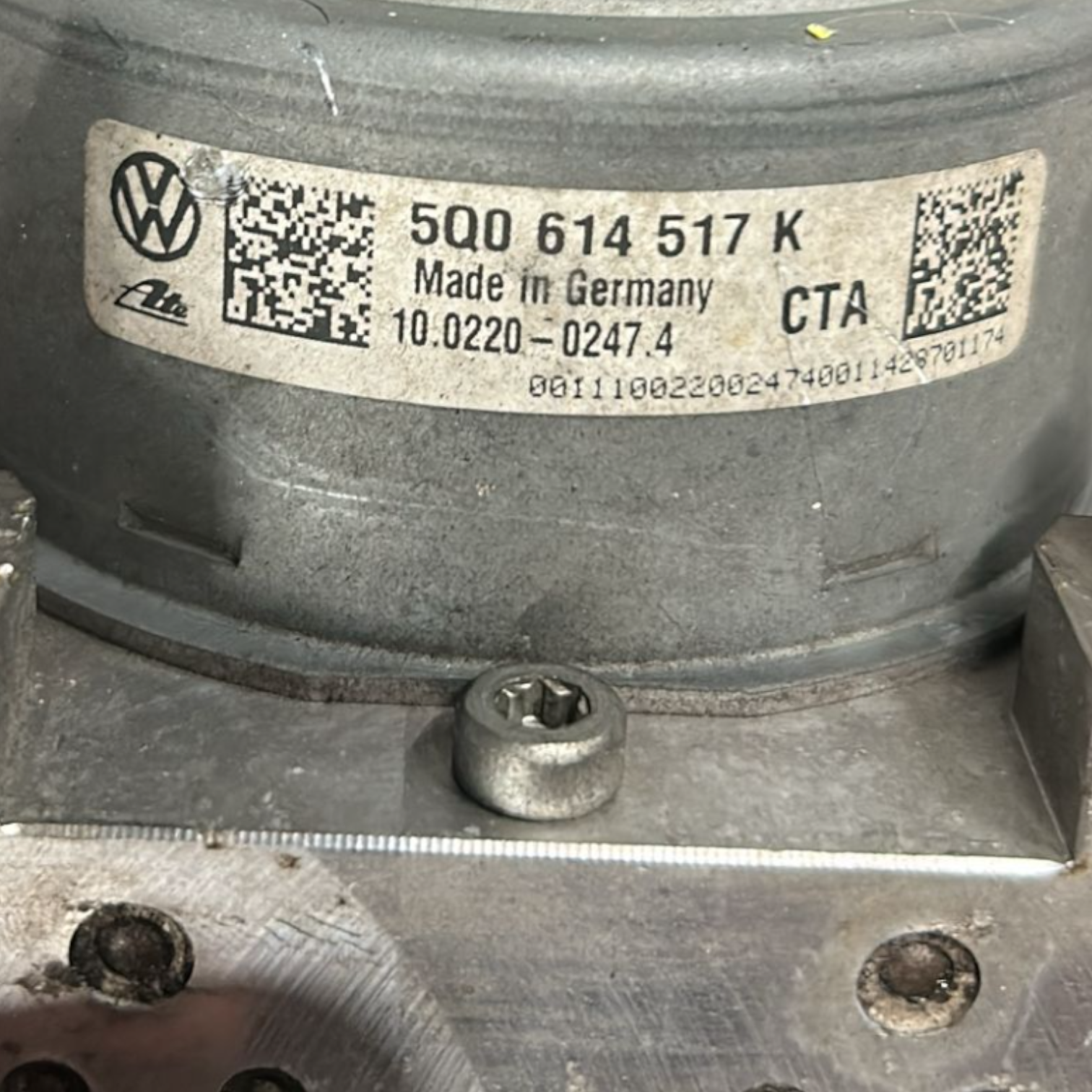 ABS Pumpensteuergerät Audi A3 1.6 Diesel Cod: 5Q0614517 (2012 > 2020) 