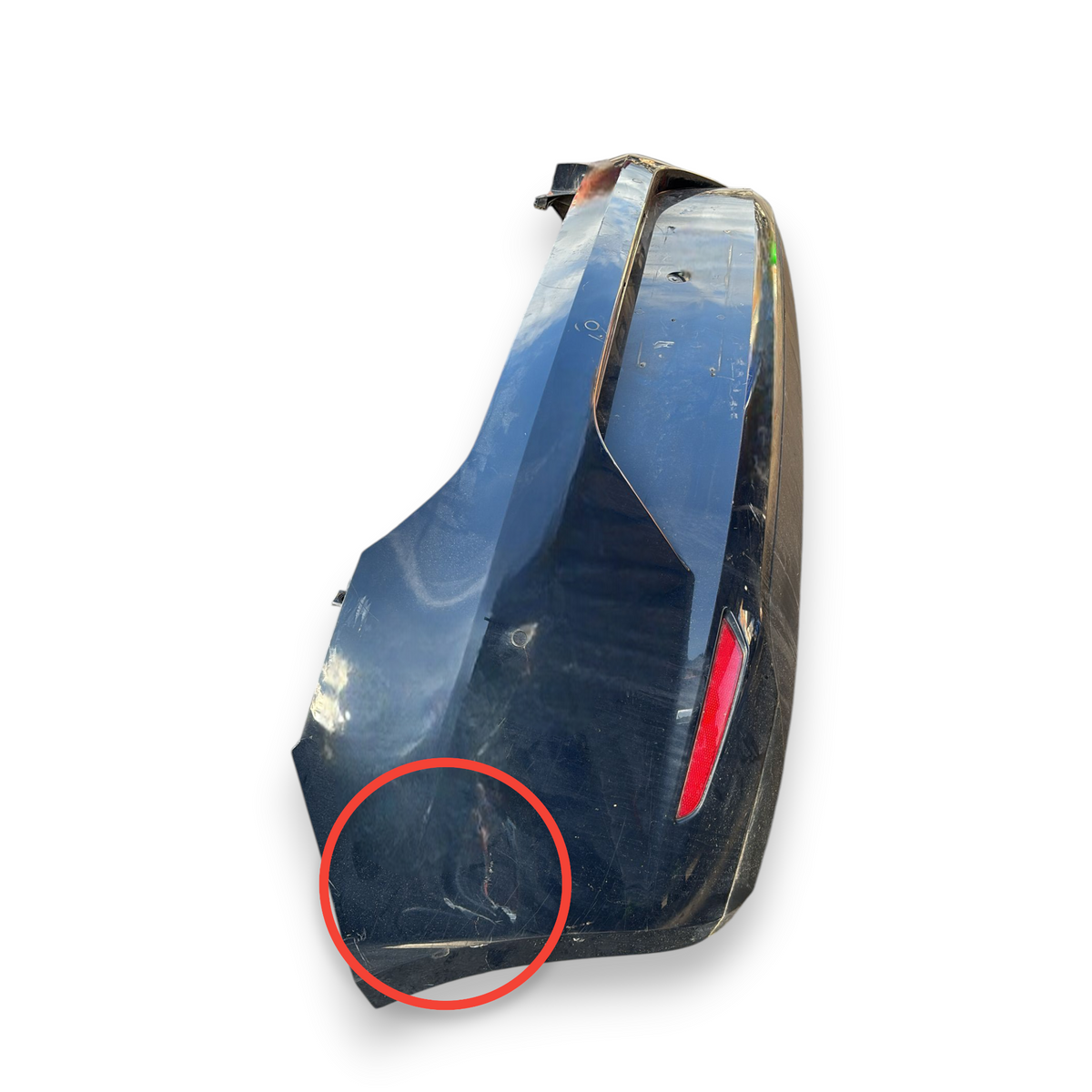 Parachoques trasero azul seat leon III cod:5f0807421 (2013-2019) 