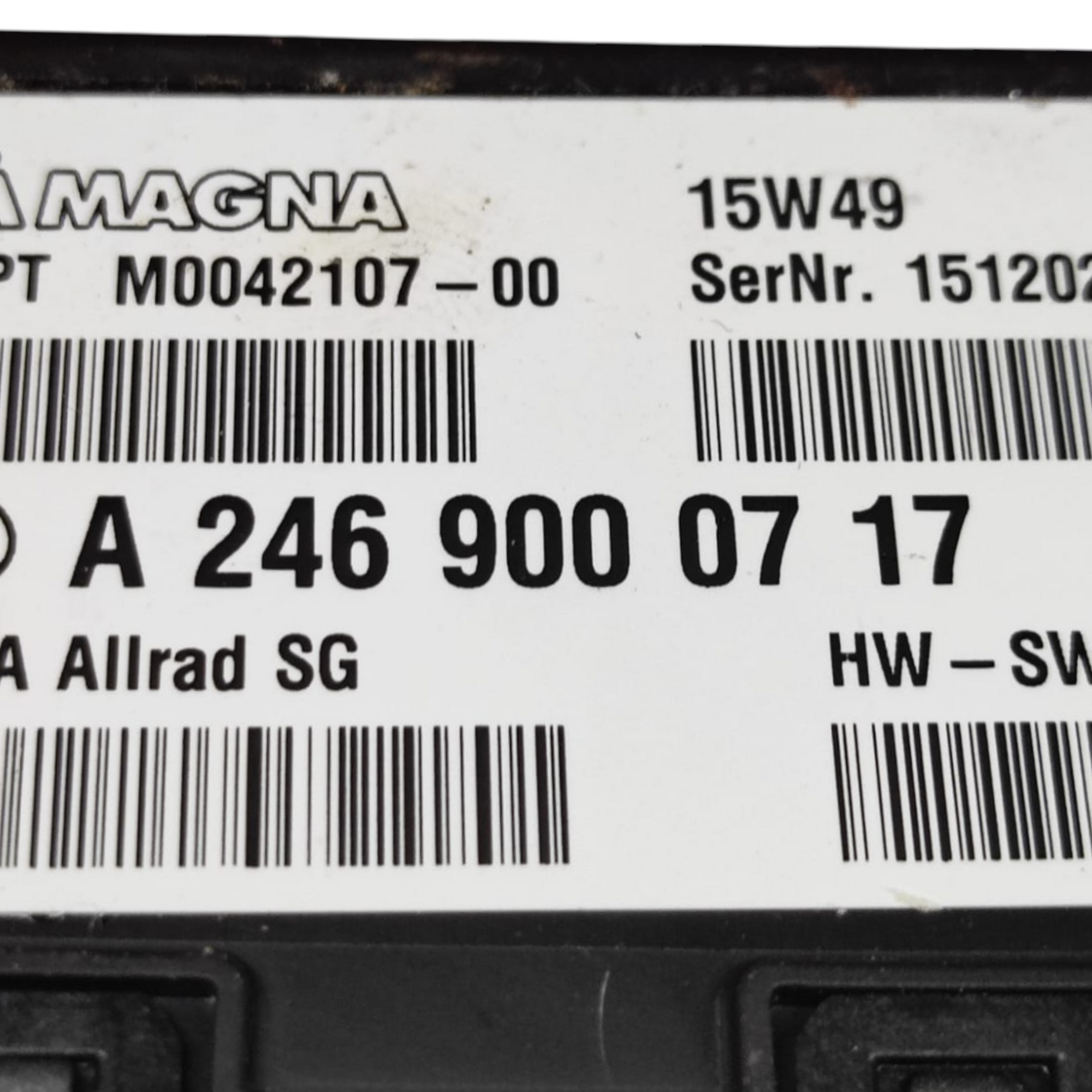 Antriebseinheit Mercedes Klasse A W176 A45 2.0 Benzin Cod: A2469000717 (2012-2018) 