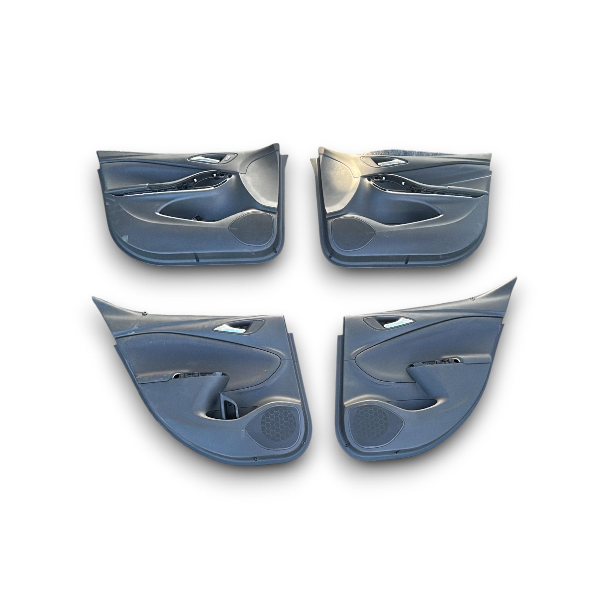 Polsterung / Sitze aus schwarzem Leder und Stoff Opel Astra K (2015 > 2021) 