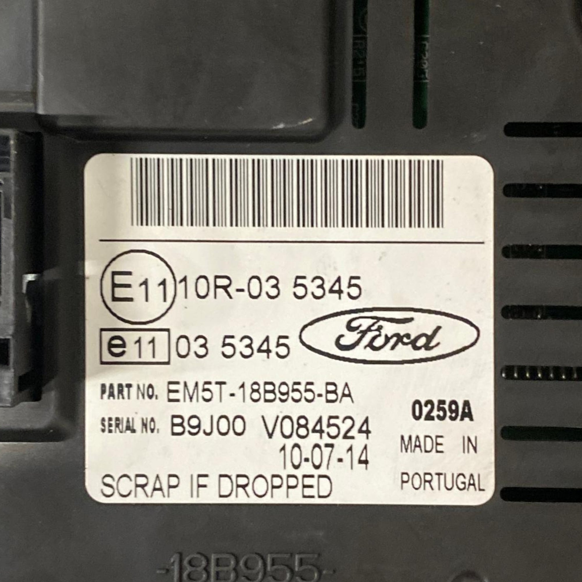 Schermo / display ford c-max (2010-2019) Cod: e1110r-035345
