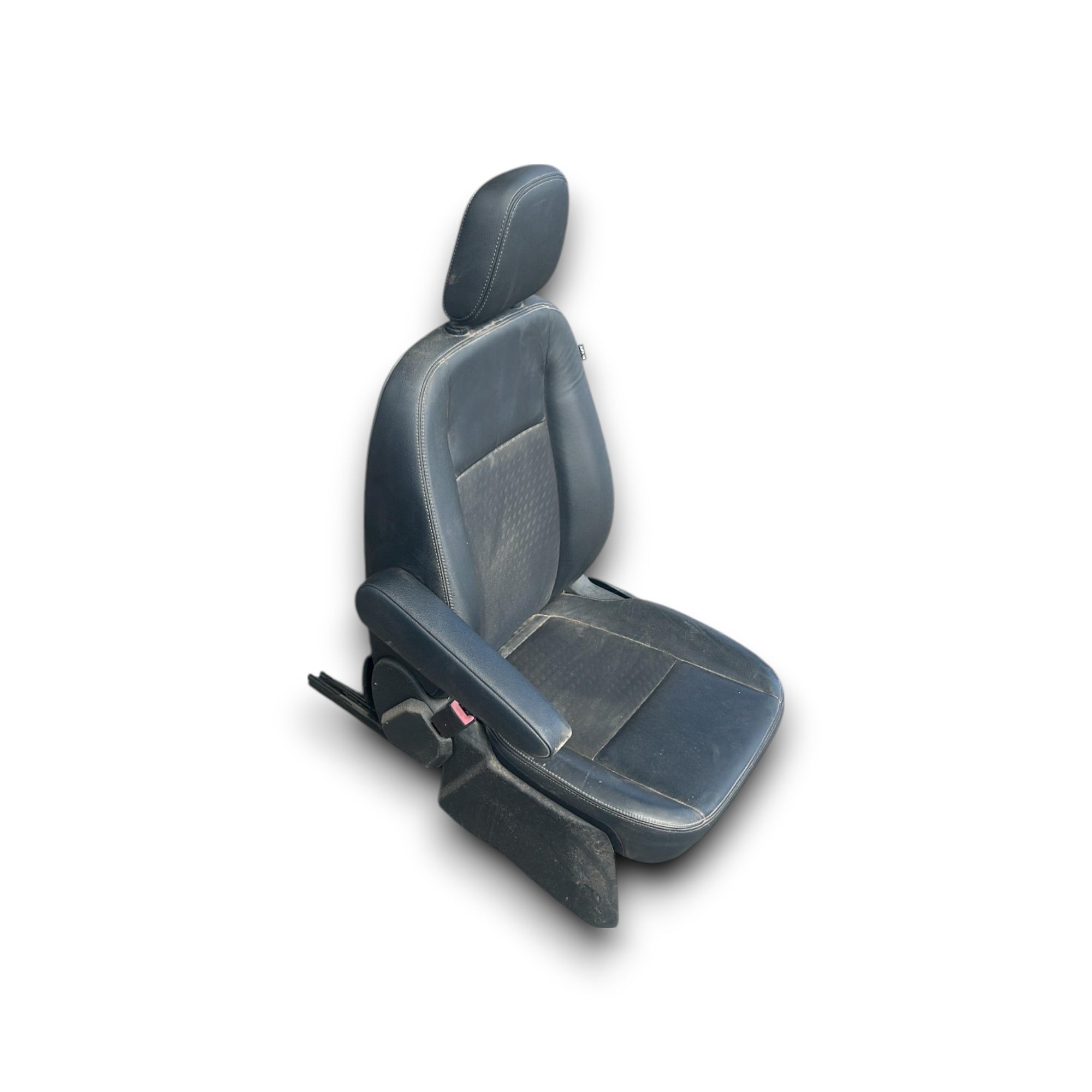 Siège avant en tissu et en cuir noir Ford Tourneo Custom I (2018> 2023) 8 sièges