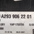 Stop / fanale esterno destro mercedes eqc n293 cod: a2939062201 (2019-2023)