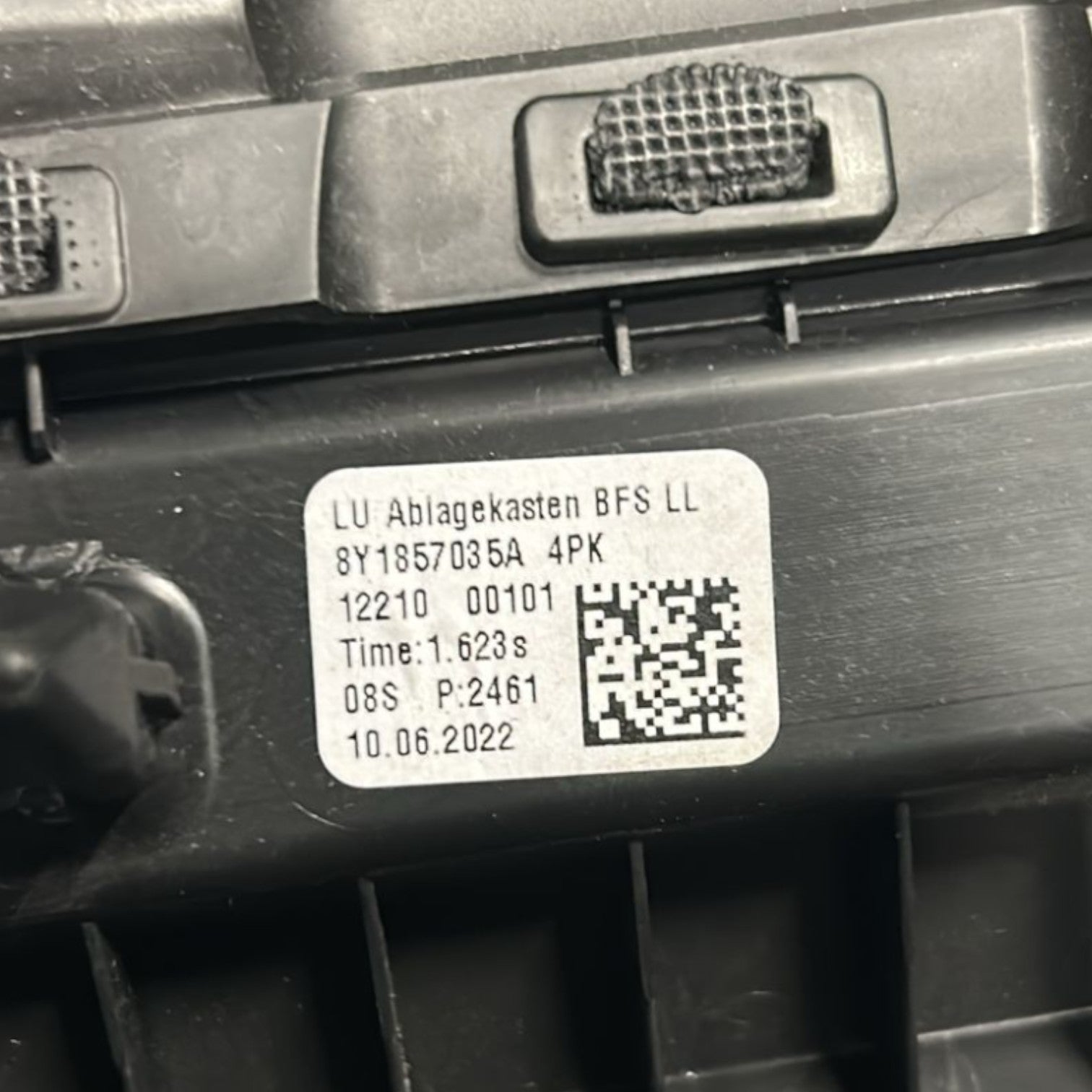 Vanoi portaoggetti audi a3 8y cod:8Y1857035A (2021 >)