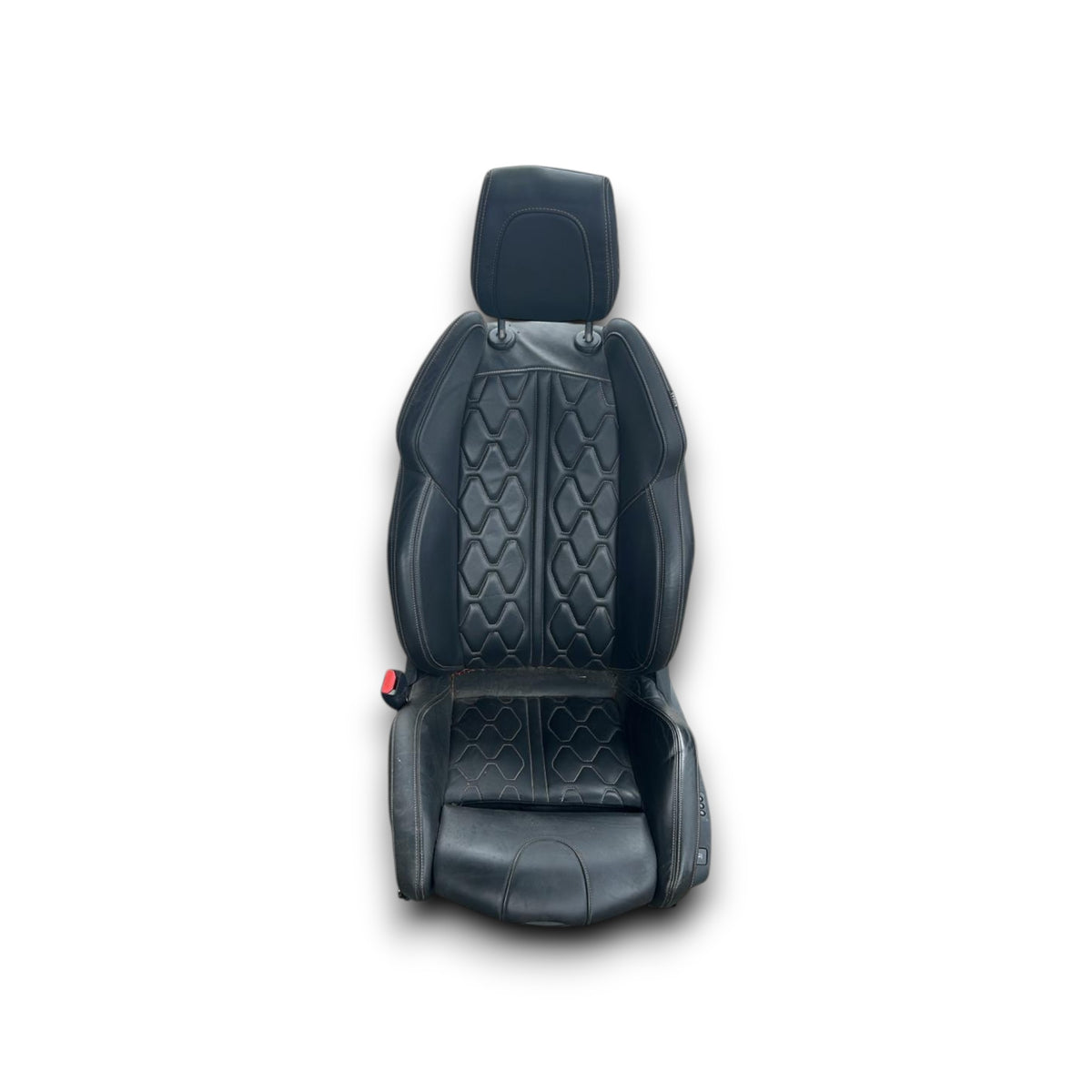 Sedile anteriore guidatore in pelle nero Peugeot 508 II (2018 &gt; ) conducente