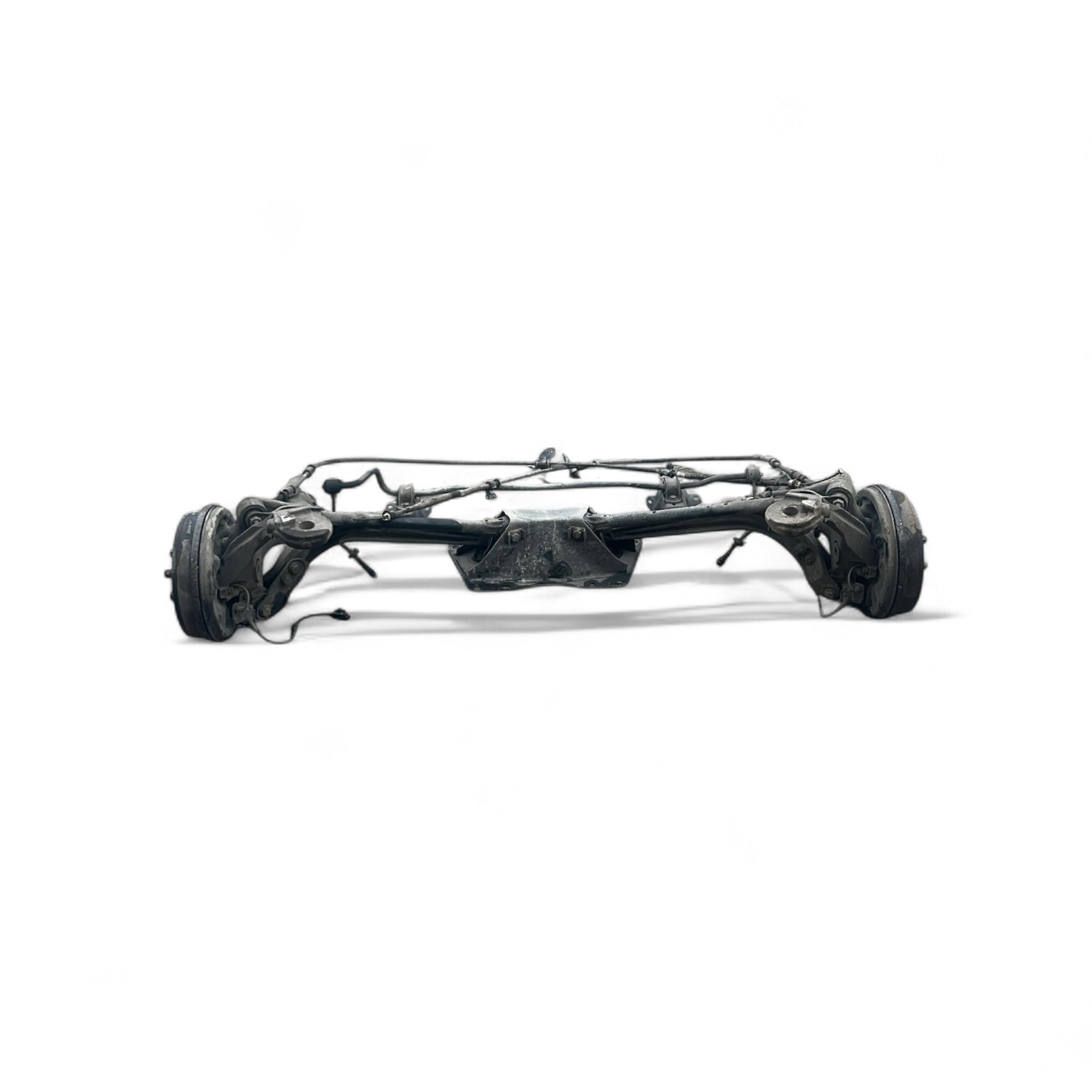 Achteras / achterbrug (met trommels) Fiat Doblo II 1.3 diesel (2009 > 2022) 