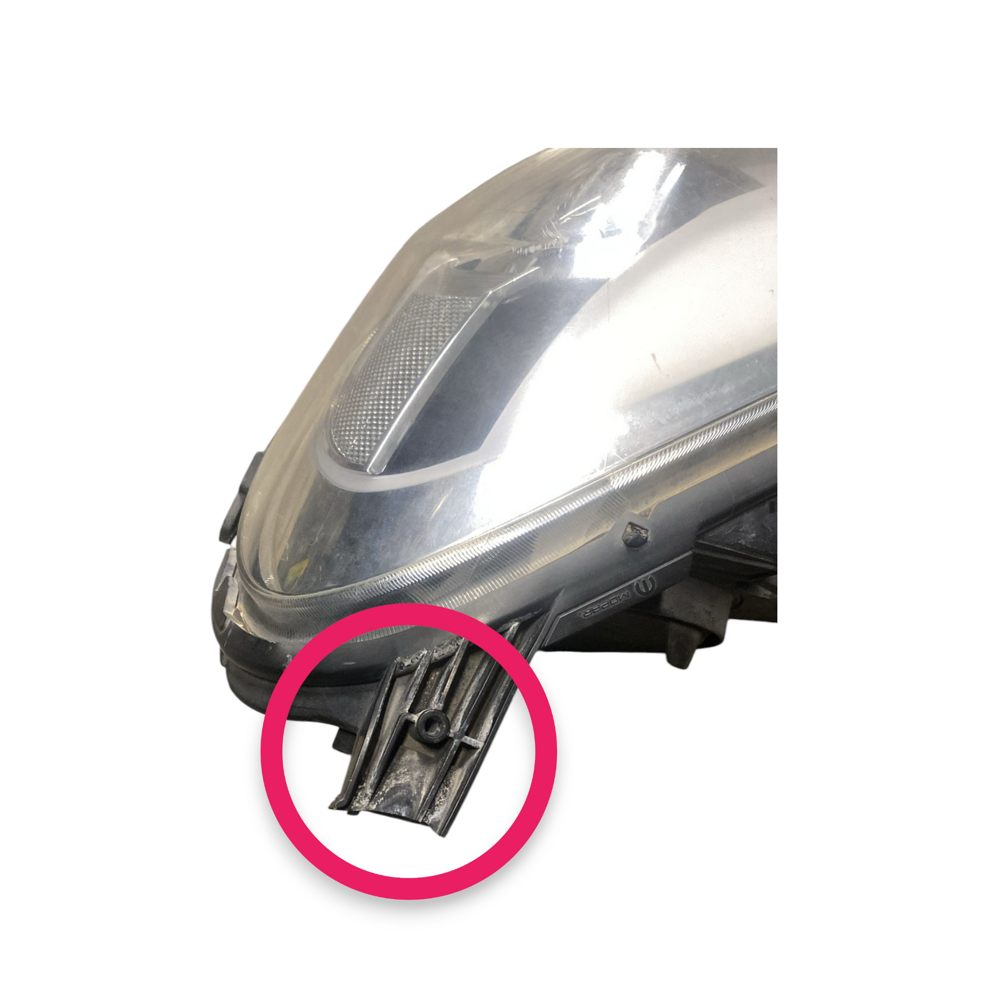 Linker xenon koplamp (sx) fiat 500x cod:0051978445 (2014-) 