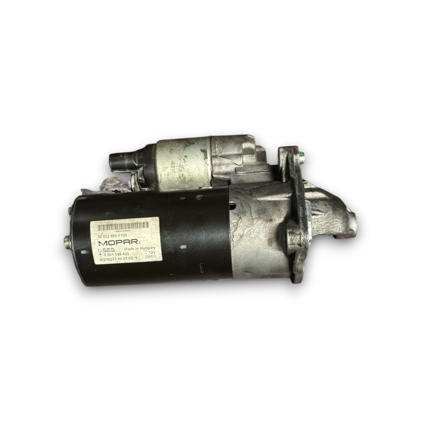Starter motor alfa romeo stelvio cod. 50532995f109 2.2 diesel (2016 >) 