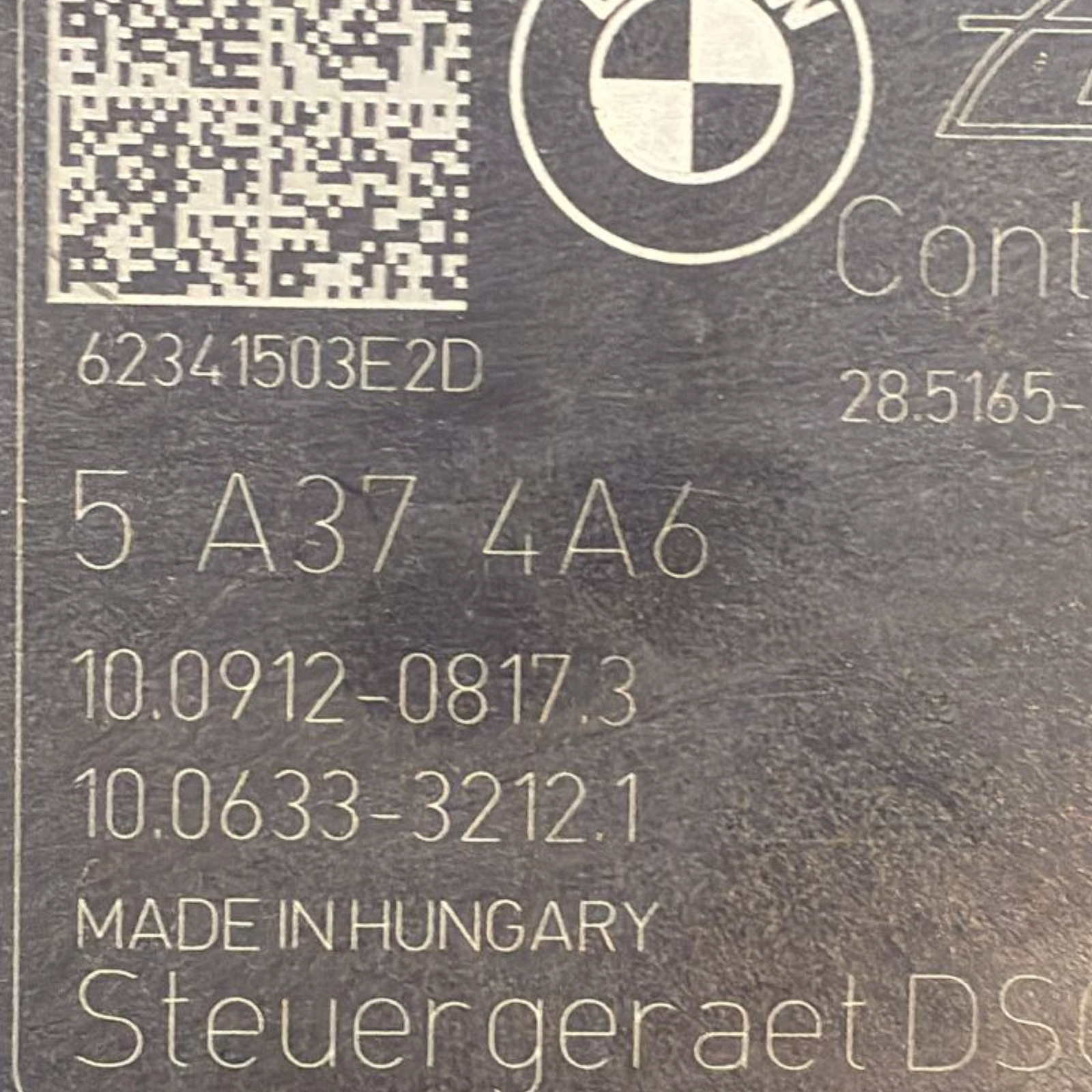 Pompe abs bmw x1 f48 2.0 diesel code : 5a374a5-01 (2015 - 2022) 5A374A6 