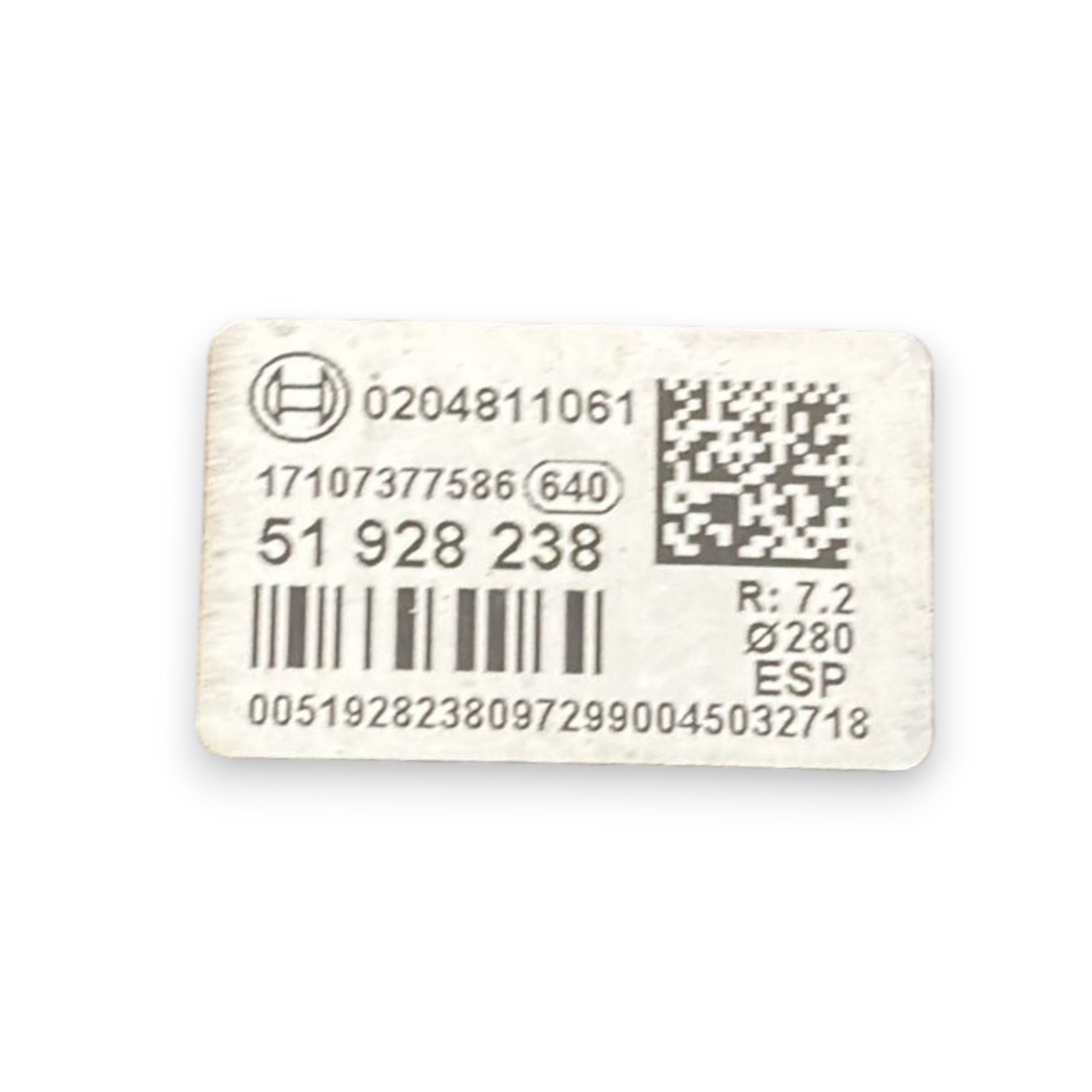 Servo zavorna črpalka fiat ducato 2.2 dizel koda:51928238 (2014-) 