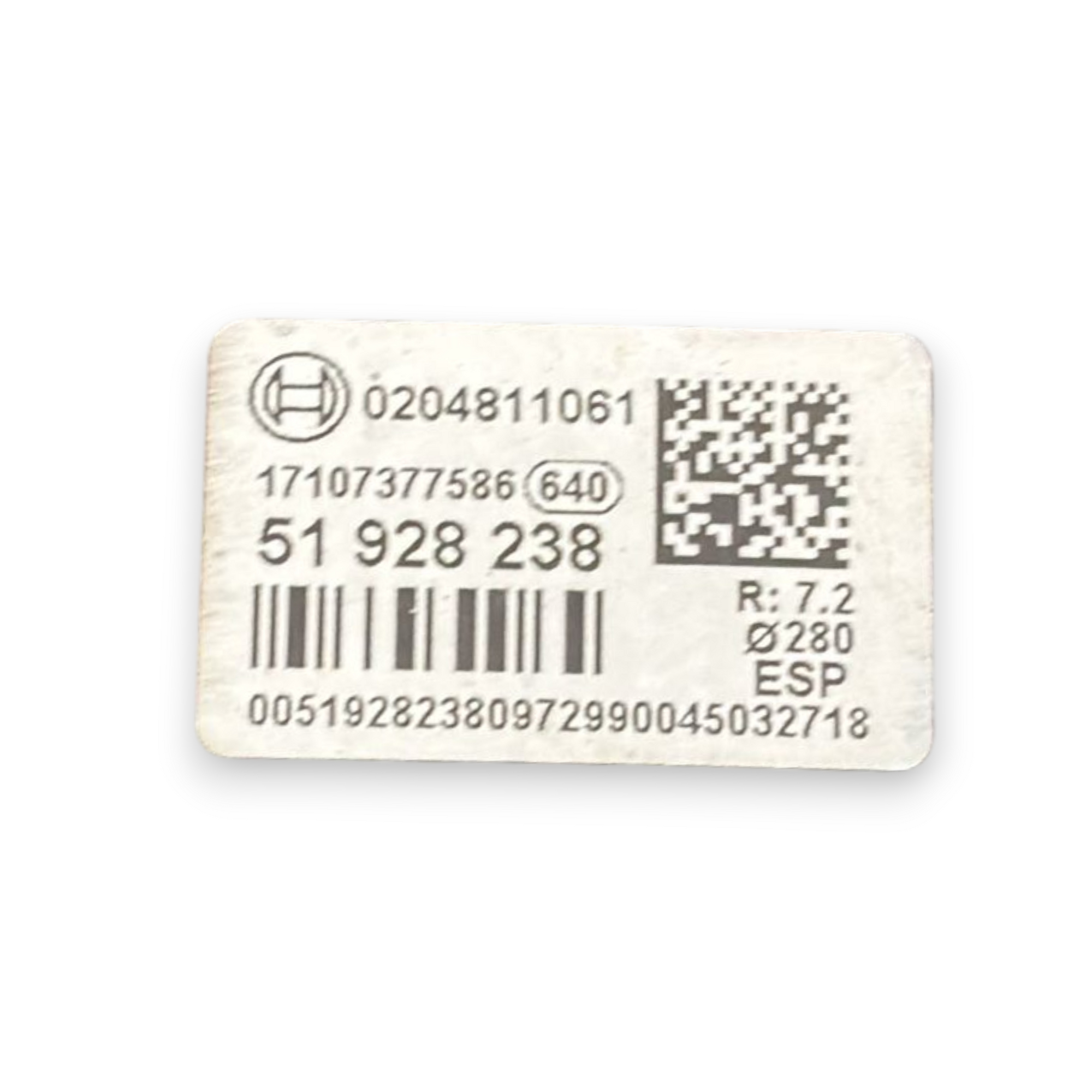 Servo zavorna črpalka fiat ducato 2.2 dizel koda:51928238 (2014-) 