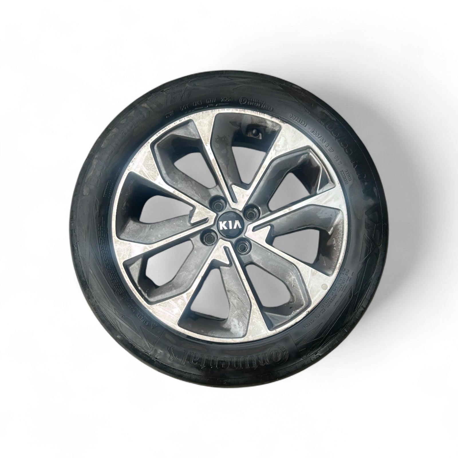 Cerchio in lega (diamantato) Kia Stonic cod.52910-h8500 ( 4 fori / 205 / 55 r17) (2017 > )
