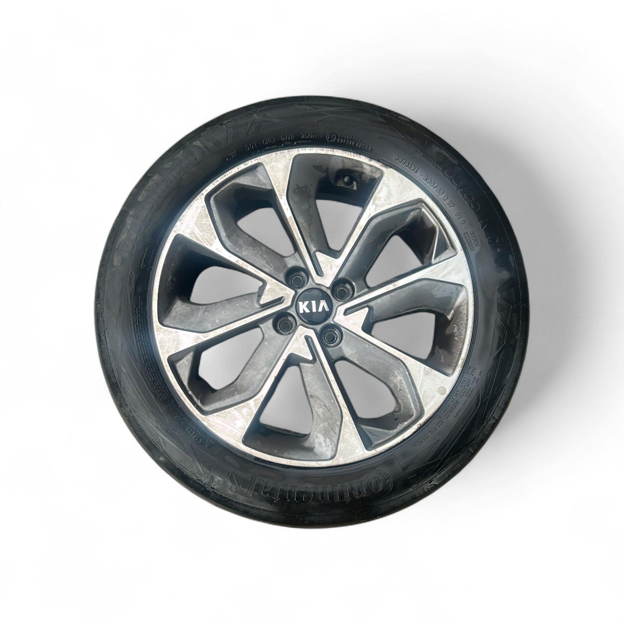 Cerchio in lega (diamantato) Kia Stonic cod.52910-h8500 ( 4 fori / 205 / 55 r17) (2017 > )
