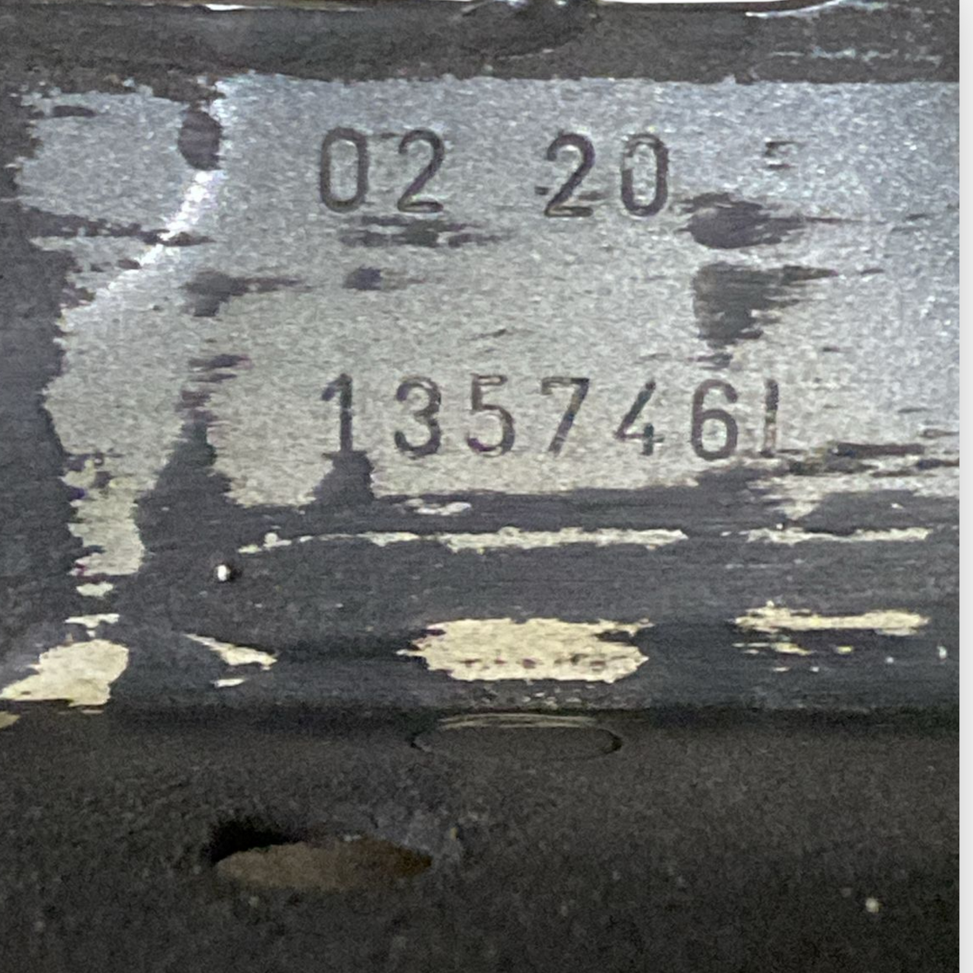 Achterbumpersteun Skoda Octavia cod:135746l (2017-2019) versterkingsbalk 