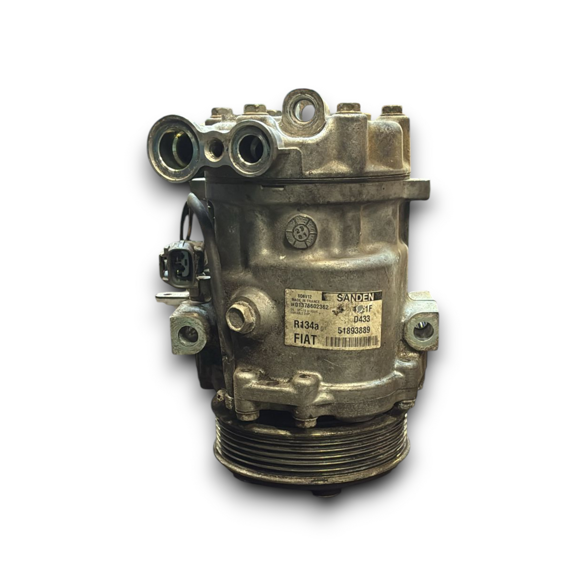 Compresseur de climatisation fiat grande punto 1.3 diesel code : 51893889 (2005 - 2012) 
