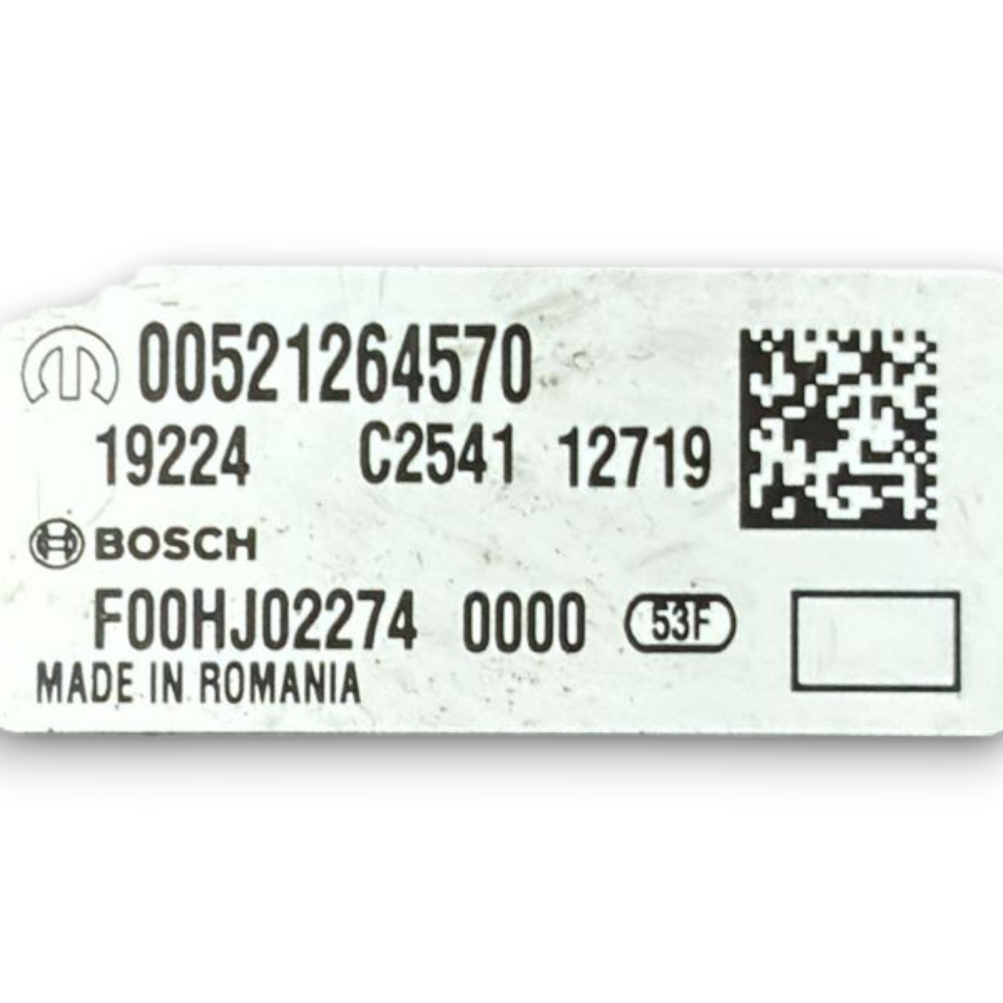 Parksensorsteuergerät Fiat 500L Cod: 00521264570 (2014-) 