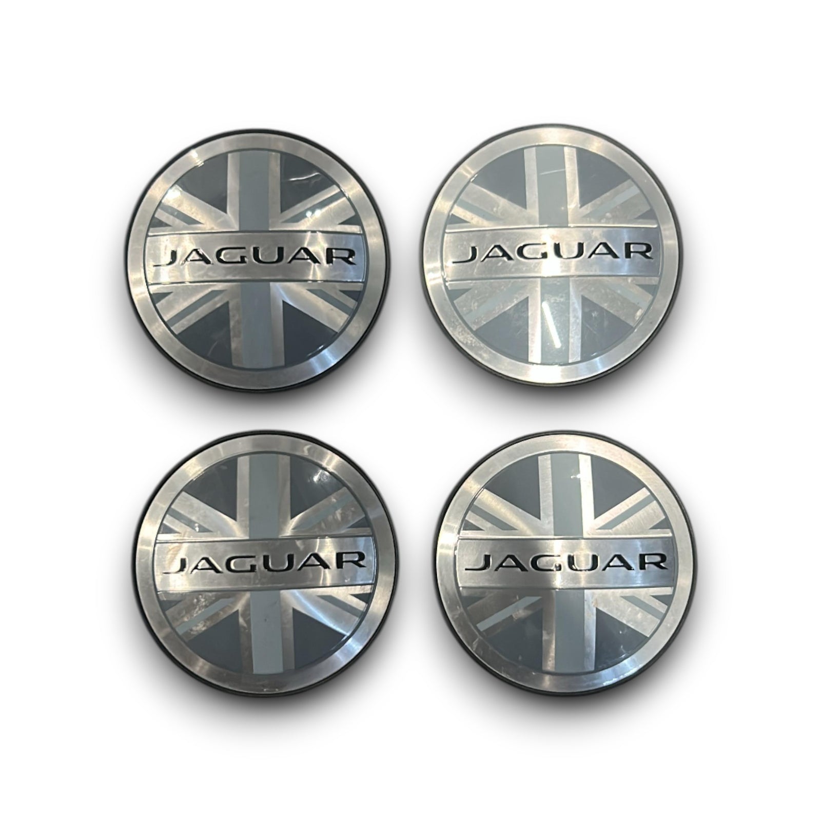 Set 4 coprimozzi Jaguar E - Pace (X540) cod.8w93-1a096-ad (2017 > ) cod.aw9m-1a097-sa cod.ew93-1a096-aa cod.9w9m-1a096-ac