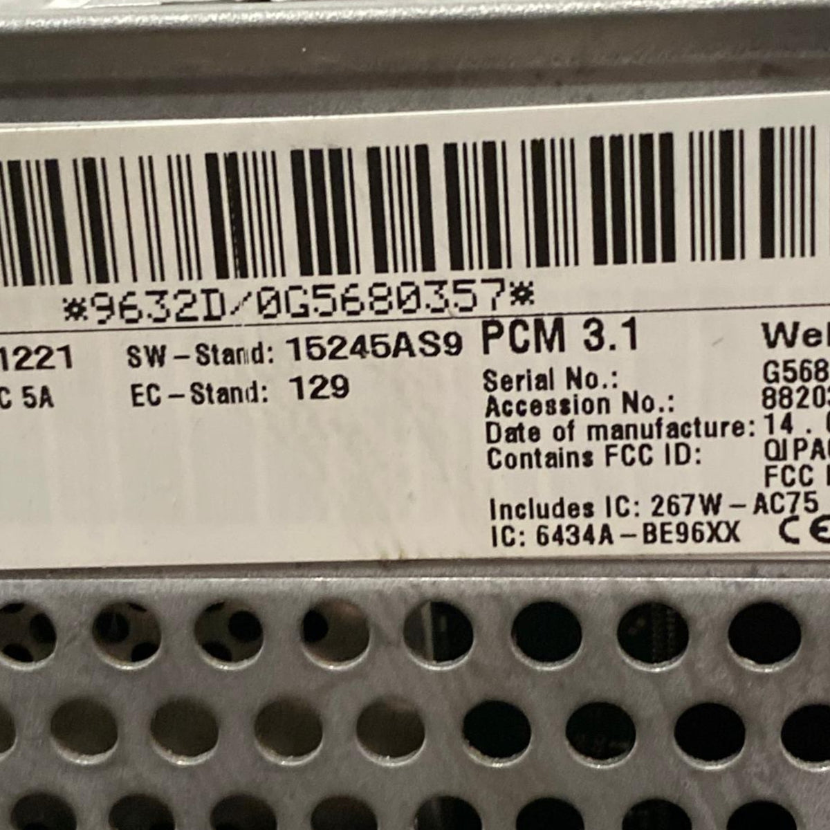 Navigatore / autoradio porsche cayenne ii 92a (2010-2017) Cod: 15245as9