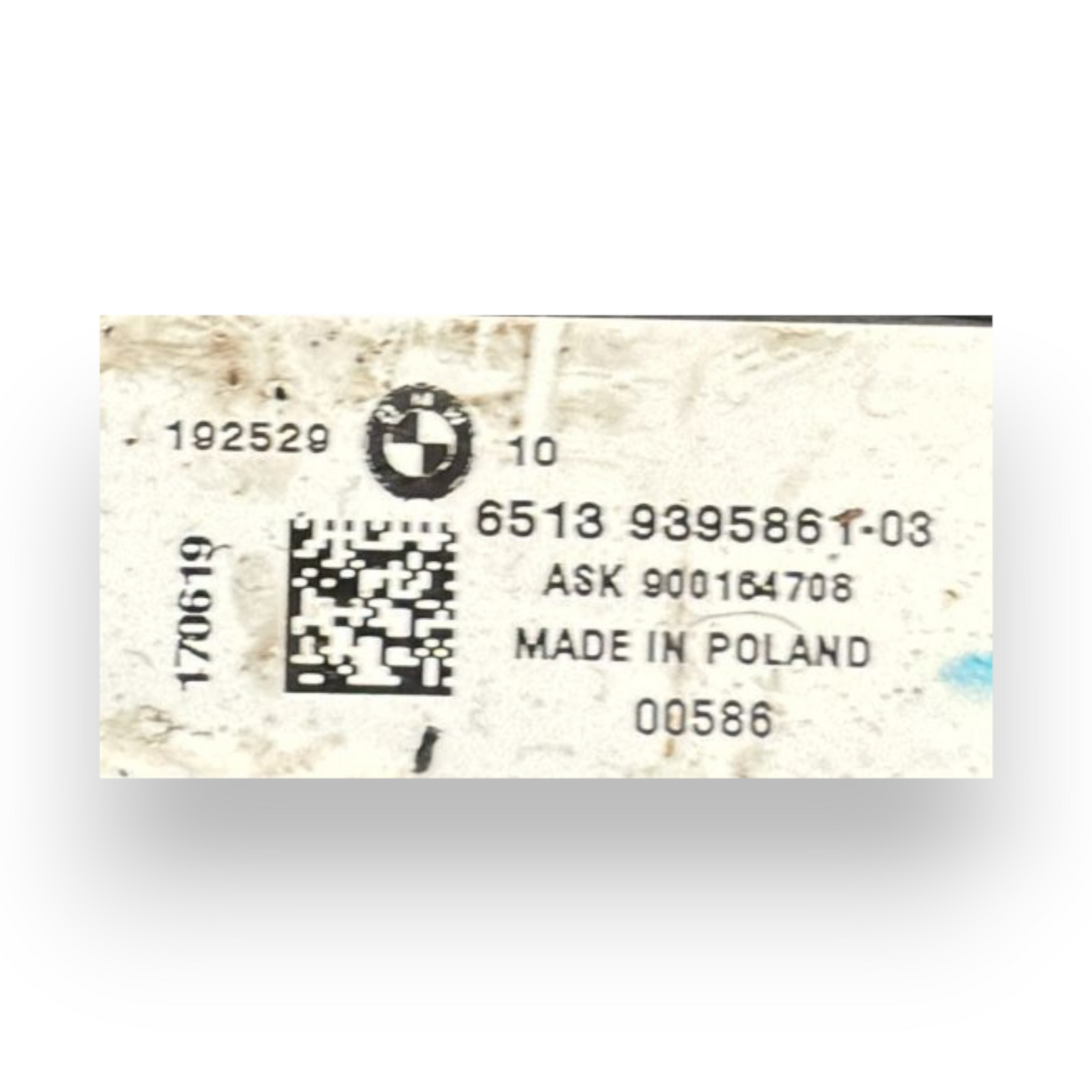 Luidspreker / voorluidspreker links (sx) bmw serie 5 g30 cod:9395861-03 (2017-2023) 