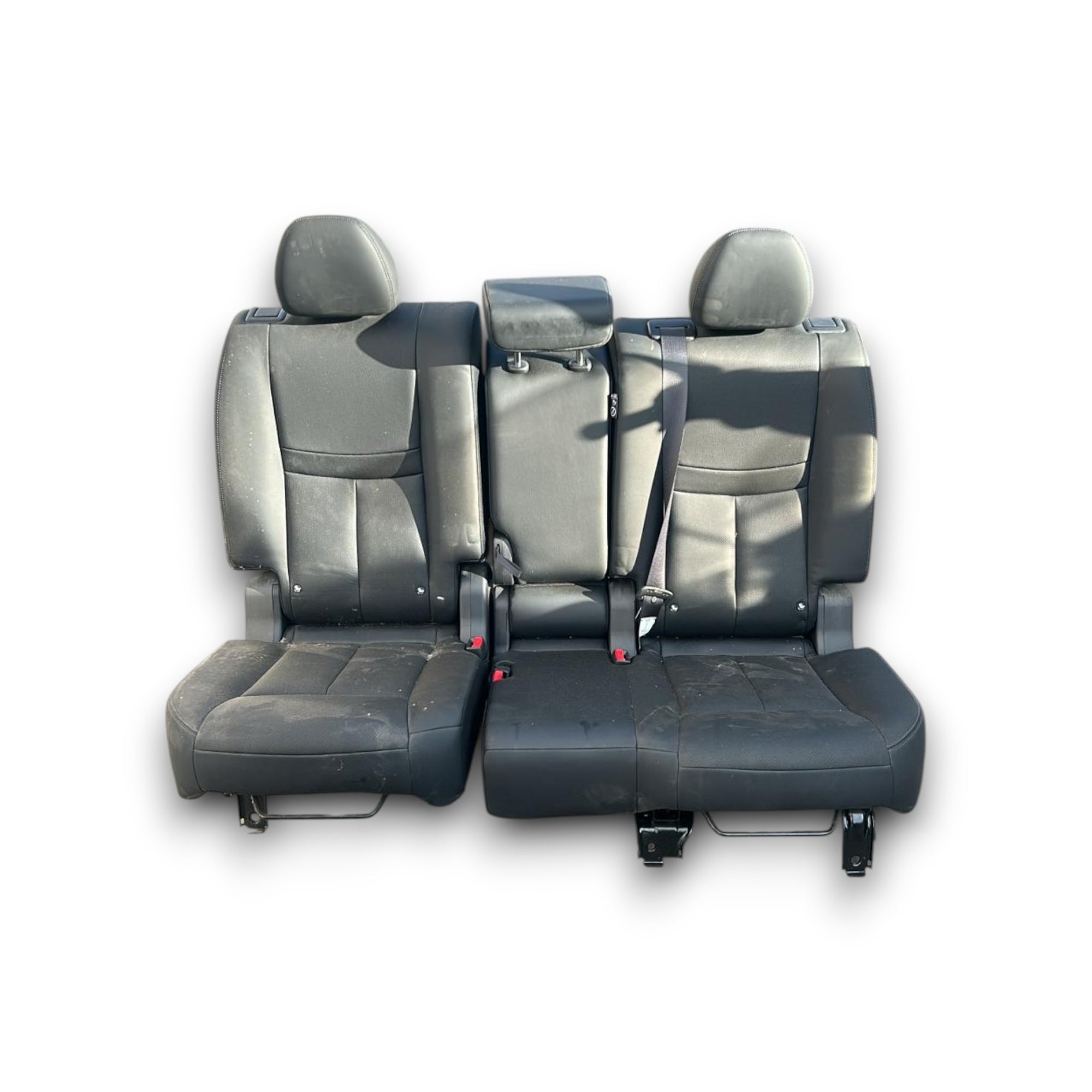 Obloga / sedeži iz črne usnjene Nissan X - Trail (T32) (2014 > 2020) 