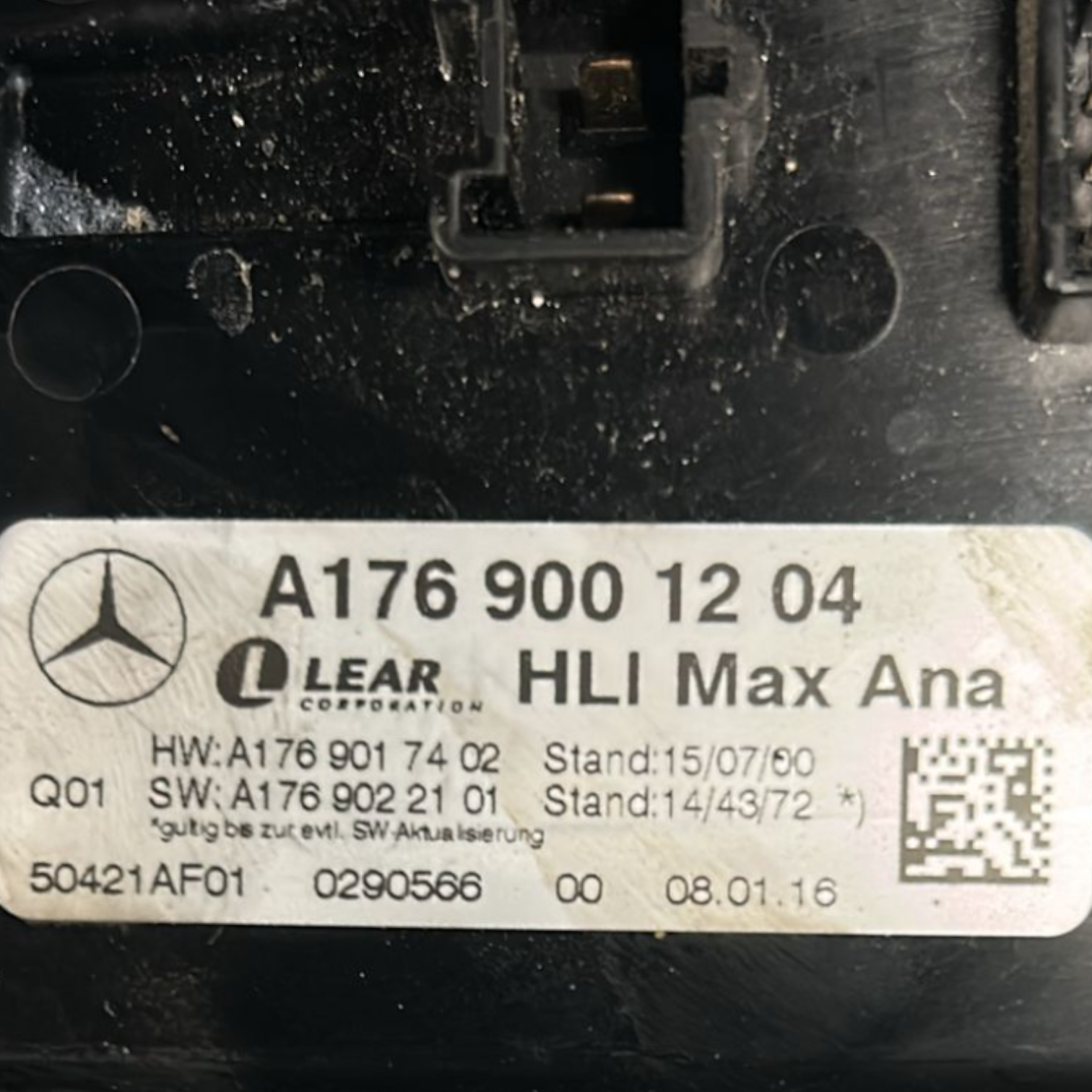 Led koplamp regelaar mercedes benz klasse a w176 code:A1769001204 (2012 > 2018) 