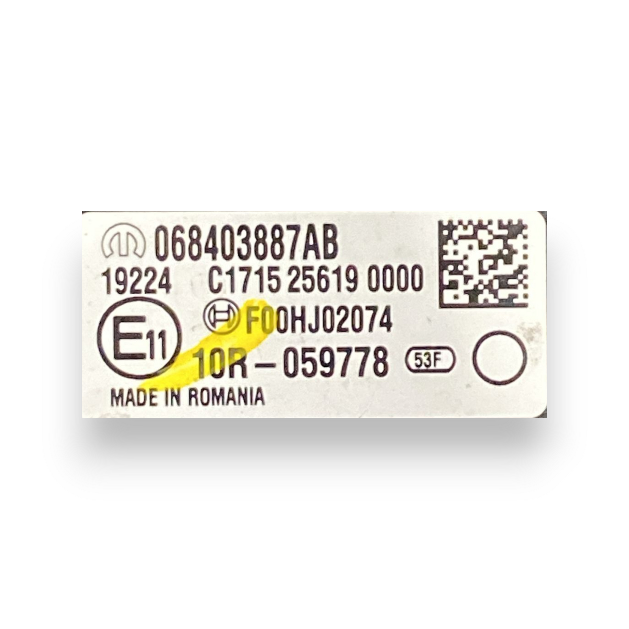 Parkeer sensor centrale Maserati Ghibli cod:068403887ab (2013-) 