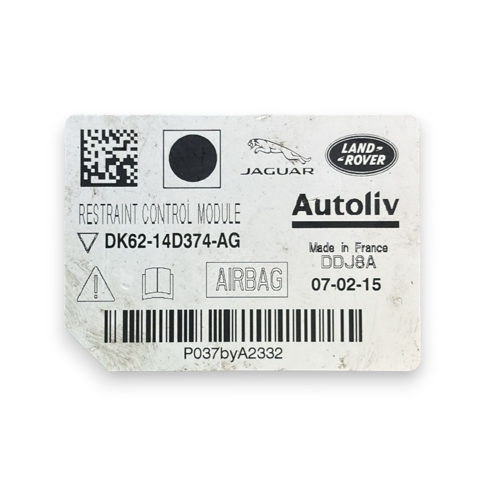 Centralina airbag range rover sport L494 cod:dk62-14d374-ag (2018-2022)