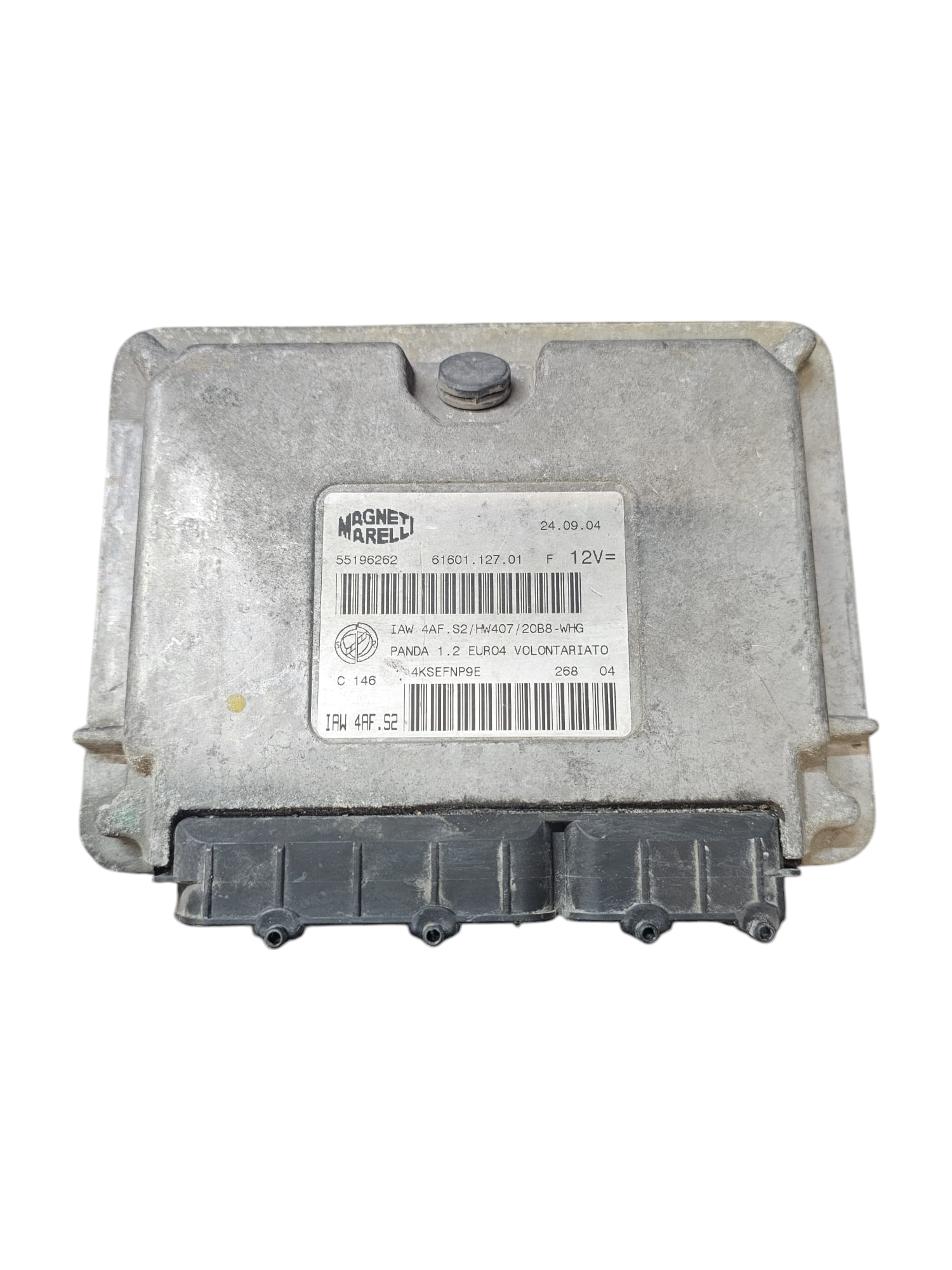 Centralina ECU Motore Fiat Panda 169 1.2 Benzina (2003-2012) Cod:55196262