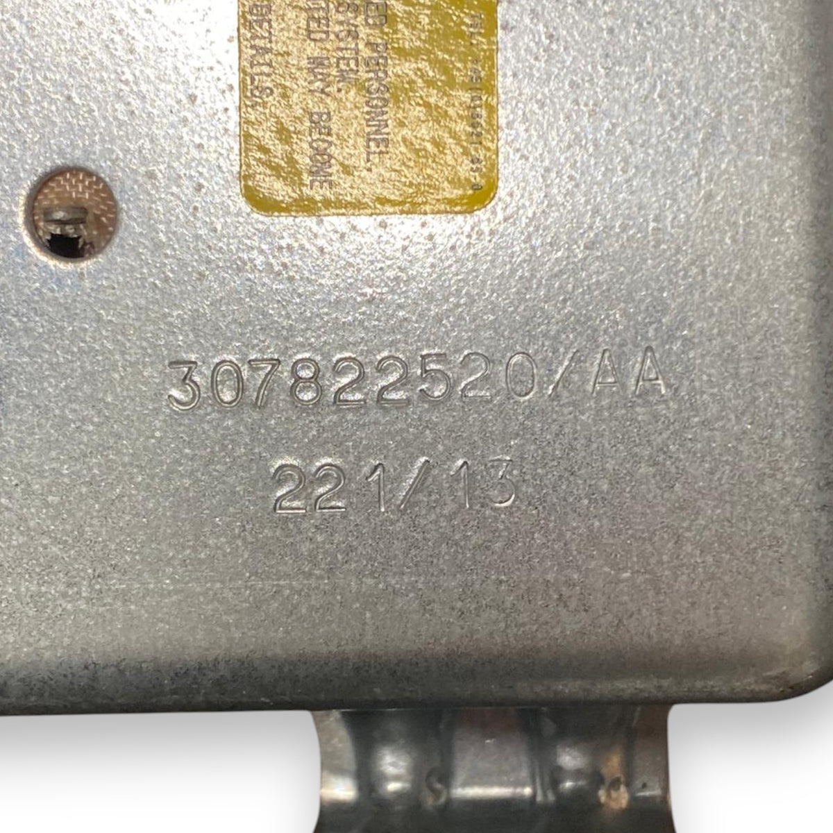 Sovoznikova zračna blazina toyota auris e180 (2012-2018) Koda: 307822520aa