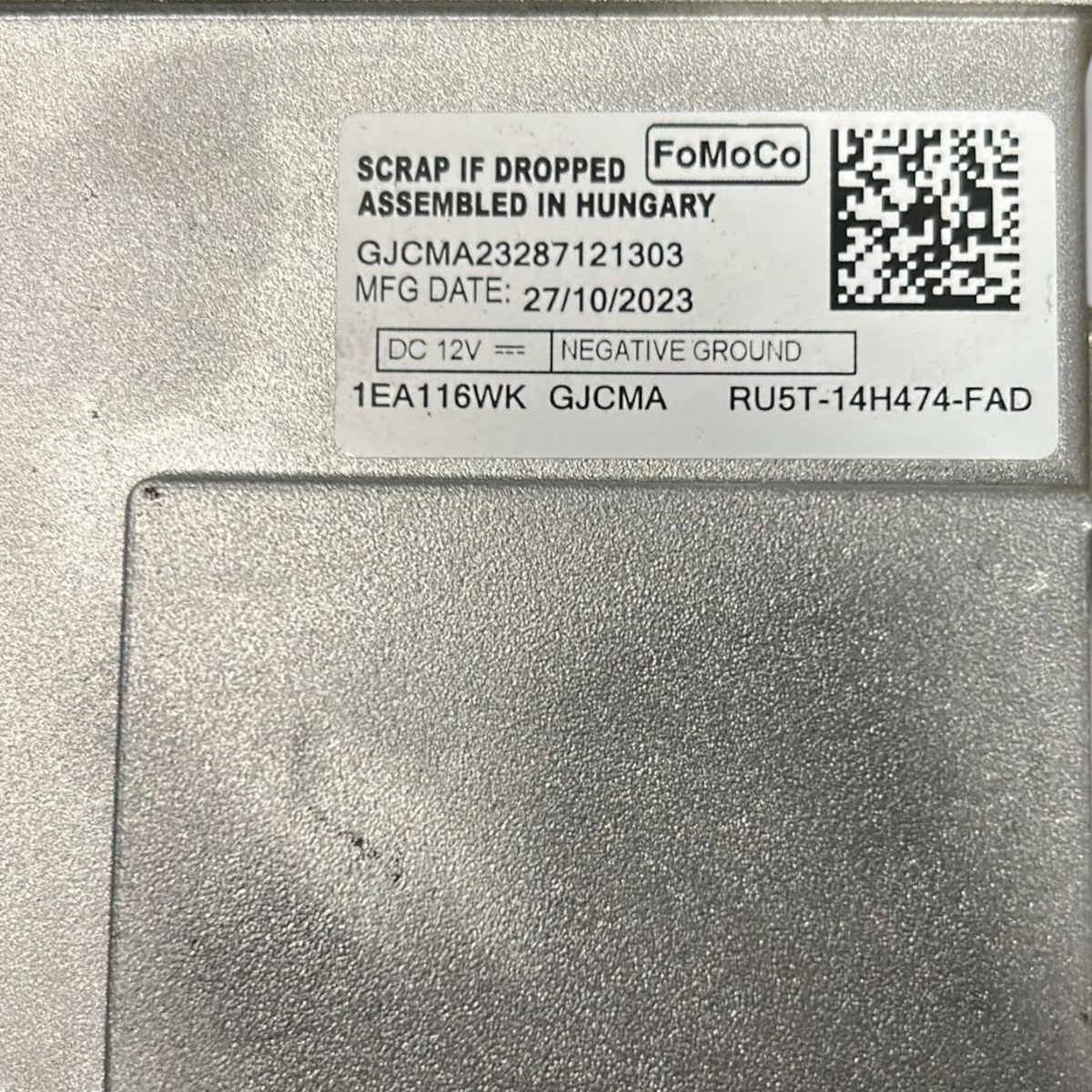 Centralina gateway ford focus iv cod:ru5t-14h474-fad (2018 > 2025) 