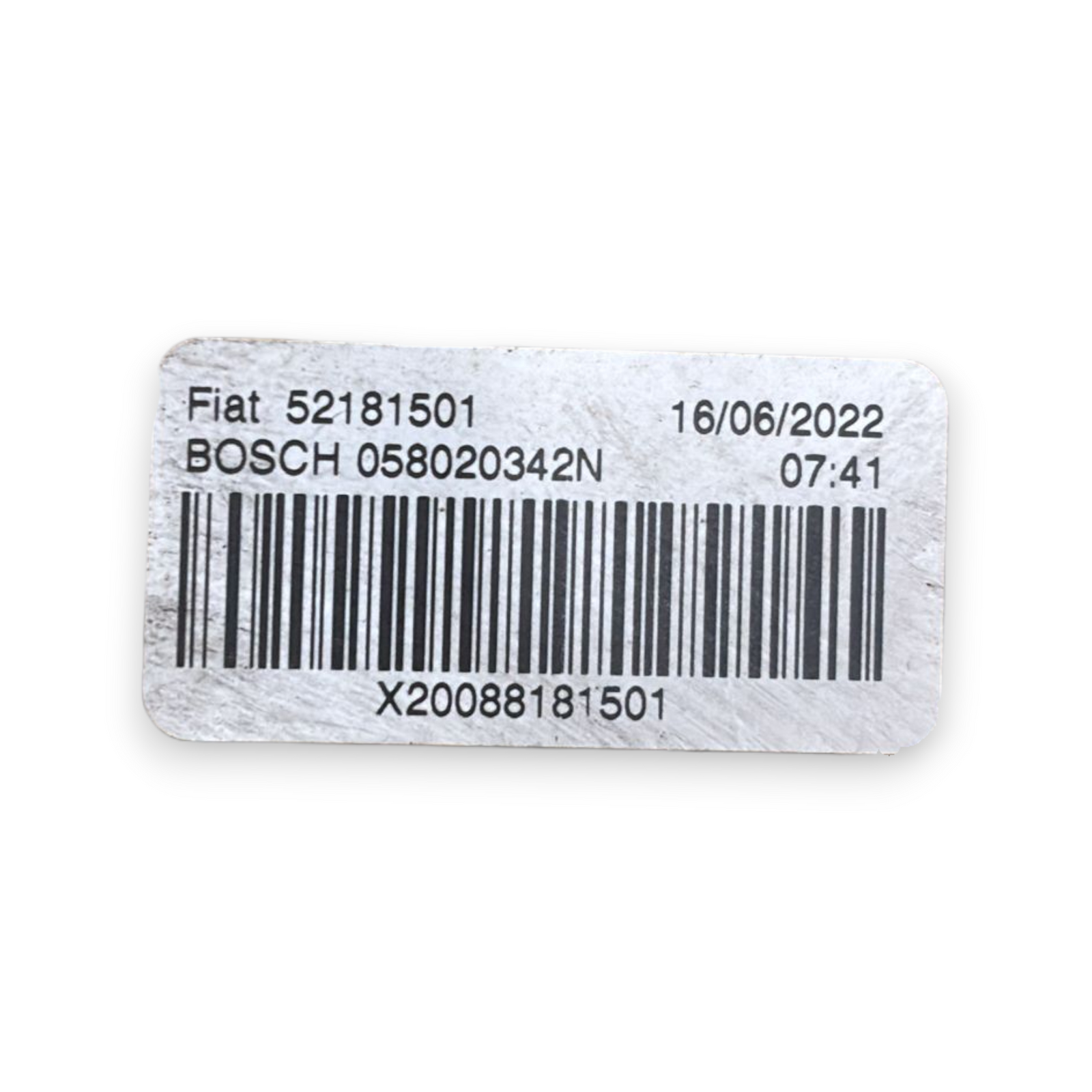 Pompe à carburant / flotteur fiat fiorino 1.3 diesel cod:52181501 (2007-) 