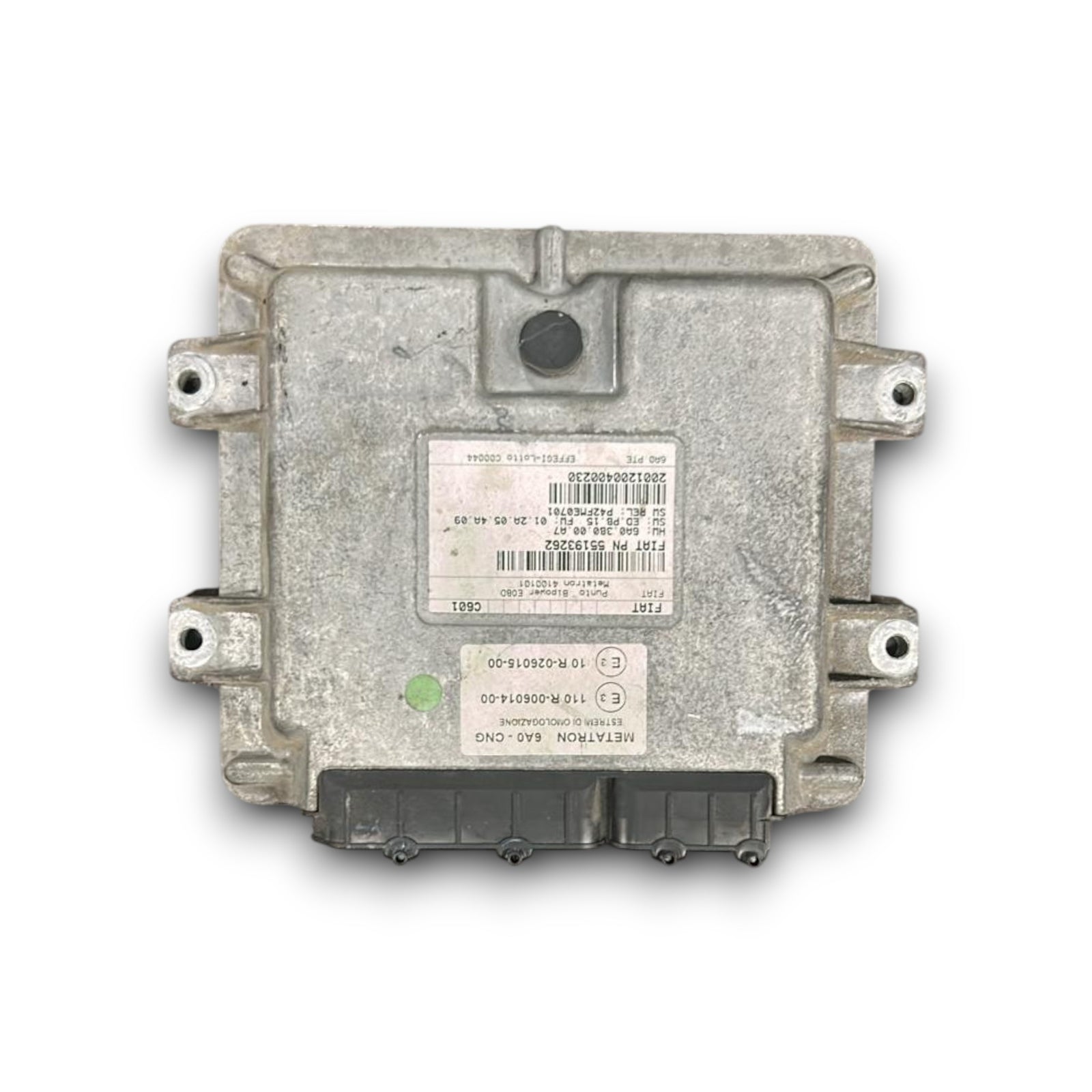 Motorsteuergerät Fiat Punto (188) 55193262 1.2 Benzin / Erdgas (2003 > 2011) 