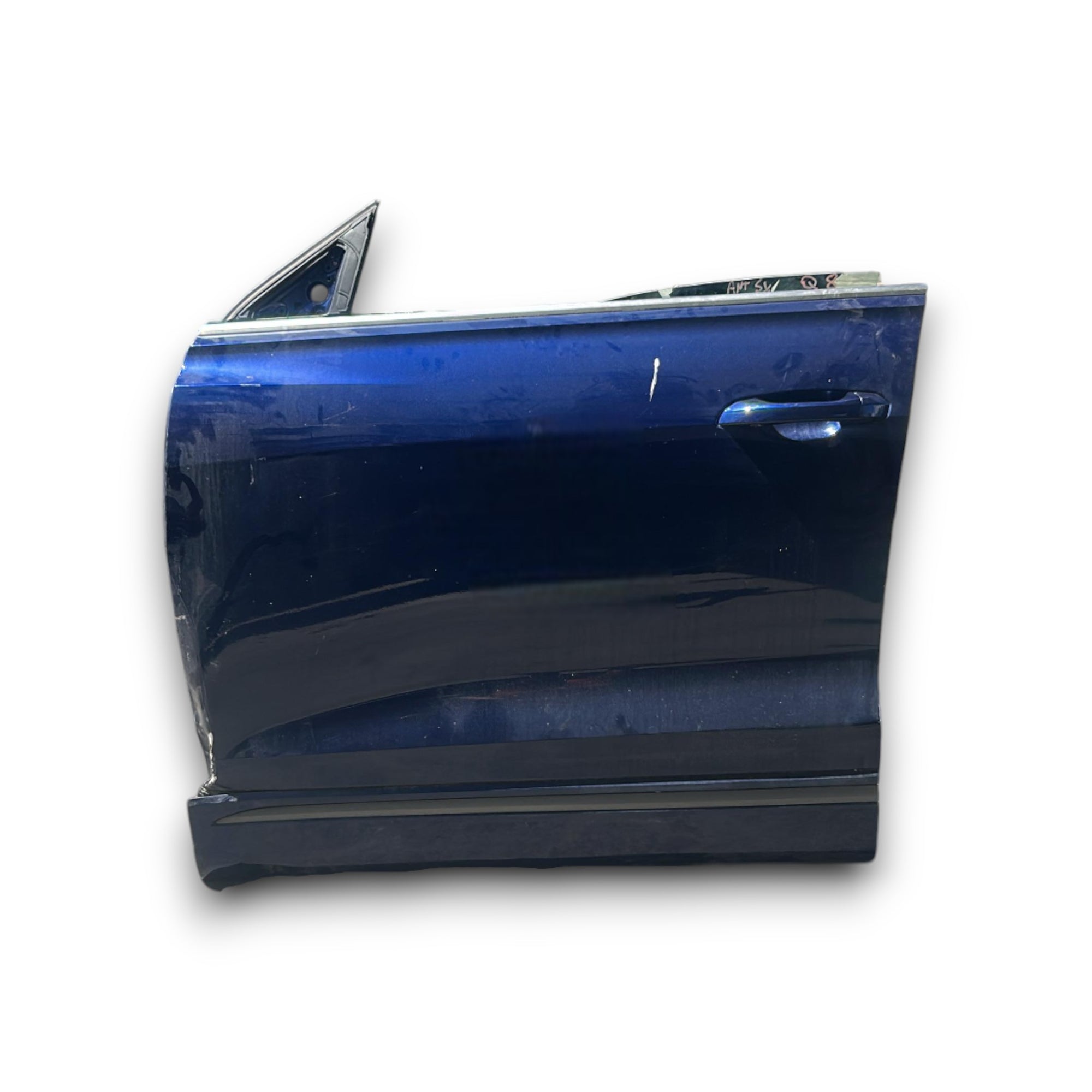 Portiera anteriore sinistra blu Audi Q8 (2018 > 2023) porta / sportello